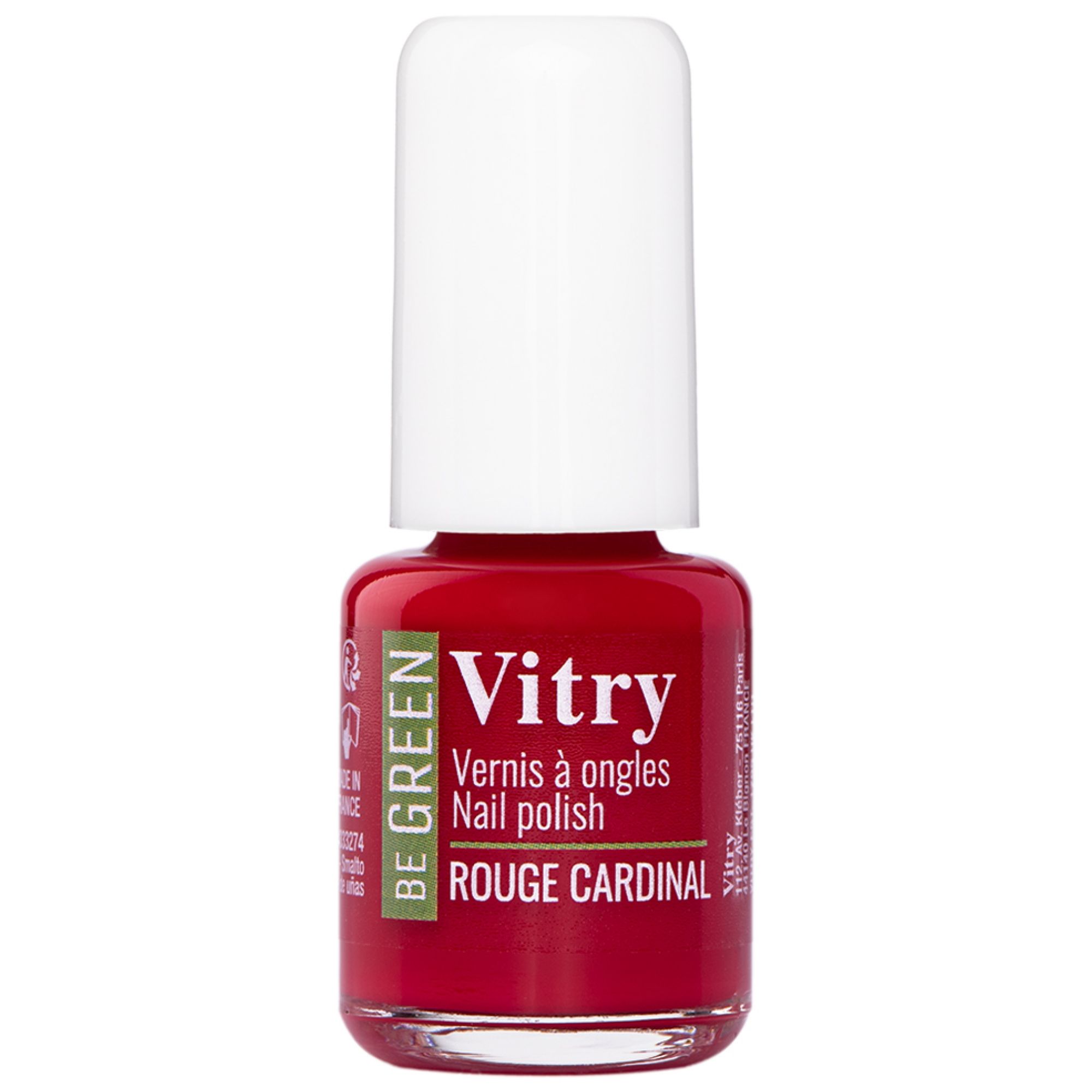 Vitry be green Nagellack rouge cardinal 6 ml