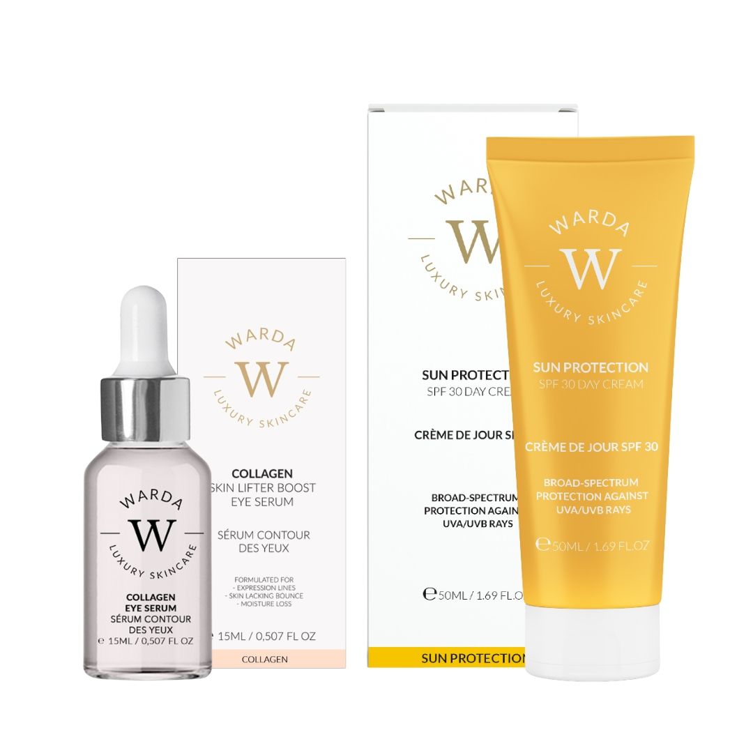 Warda Luxury Skincare Kollagen-Serum + LSF 30 Tagescreme