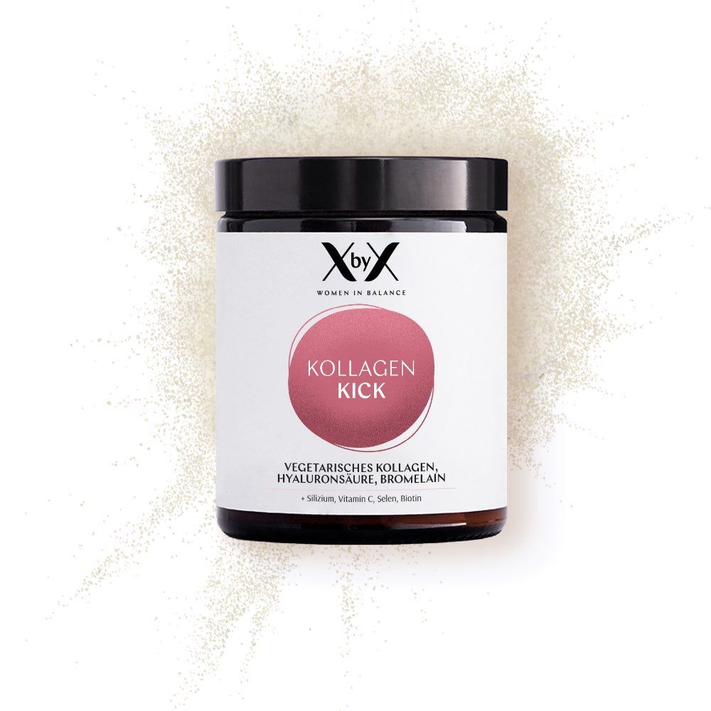 XbyX® Kollagen Kick Kapseln - Vegetarisches Premium 90 St