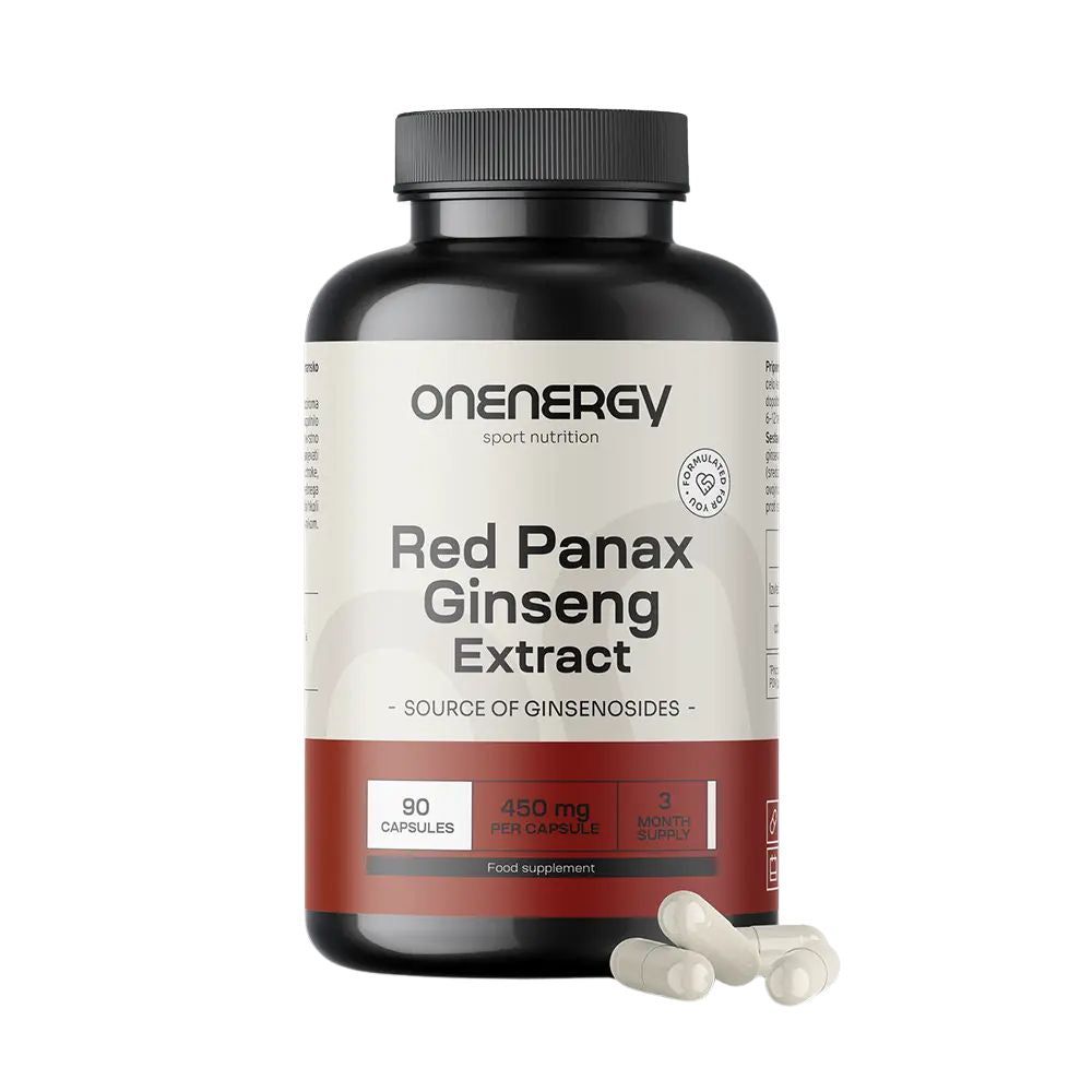 OnEnergy Roter Ginseng (Red Panax Ginseng) – Extrakt 90 St Kapseln