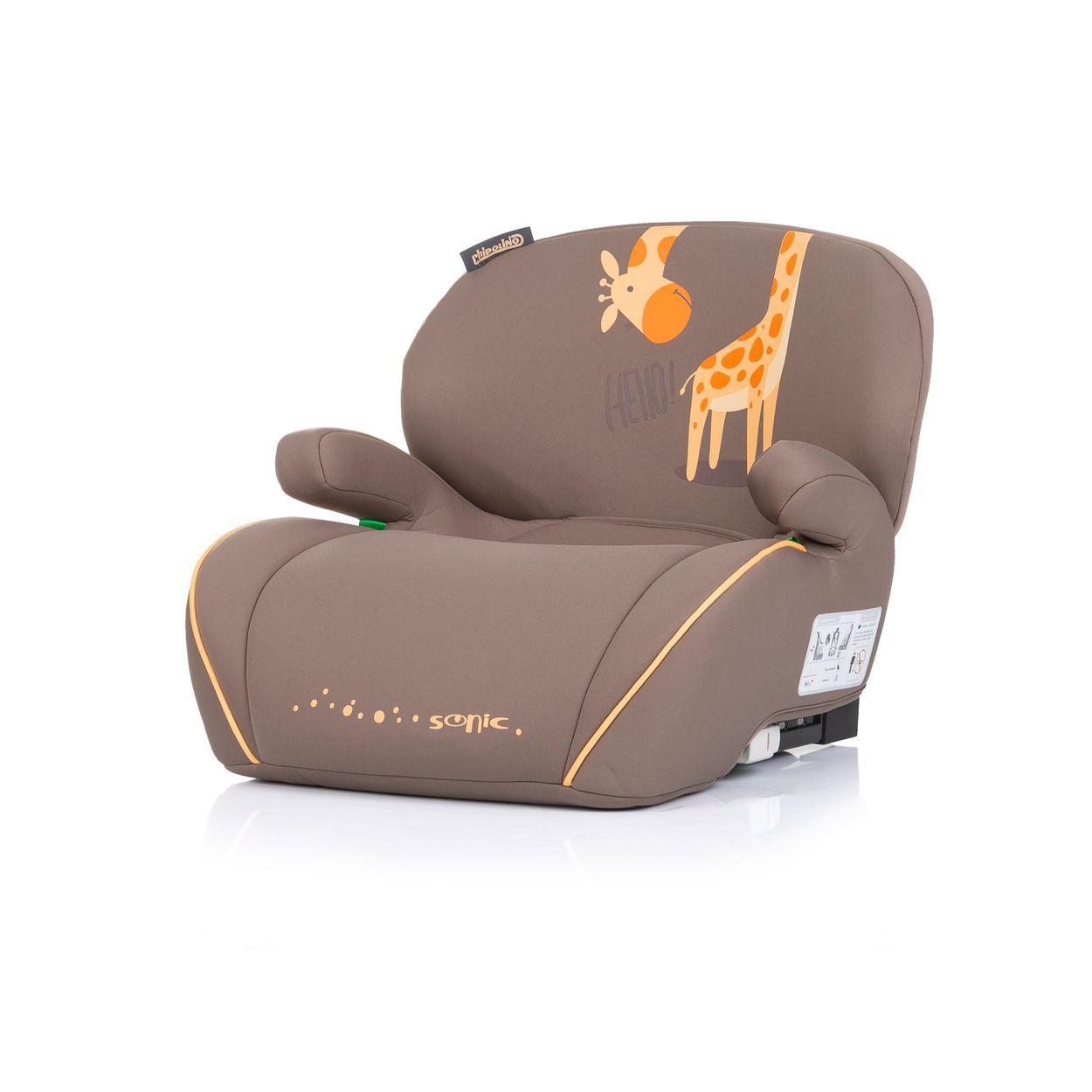 Chipolino Kindersitzerhöhung Sonic Isofix 125-150 cm 1 St