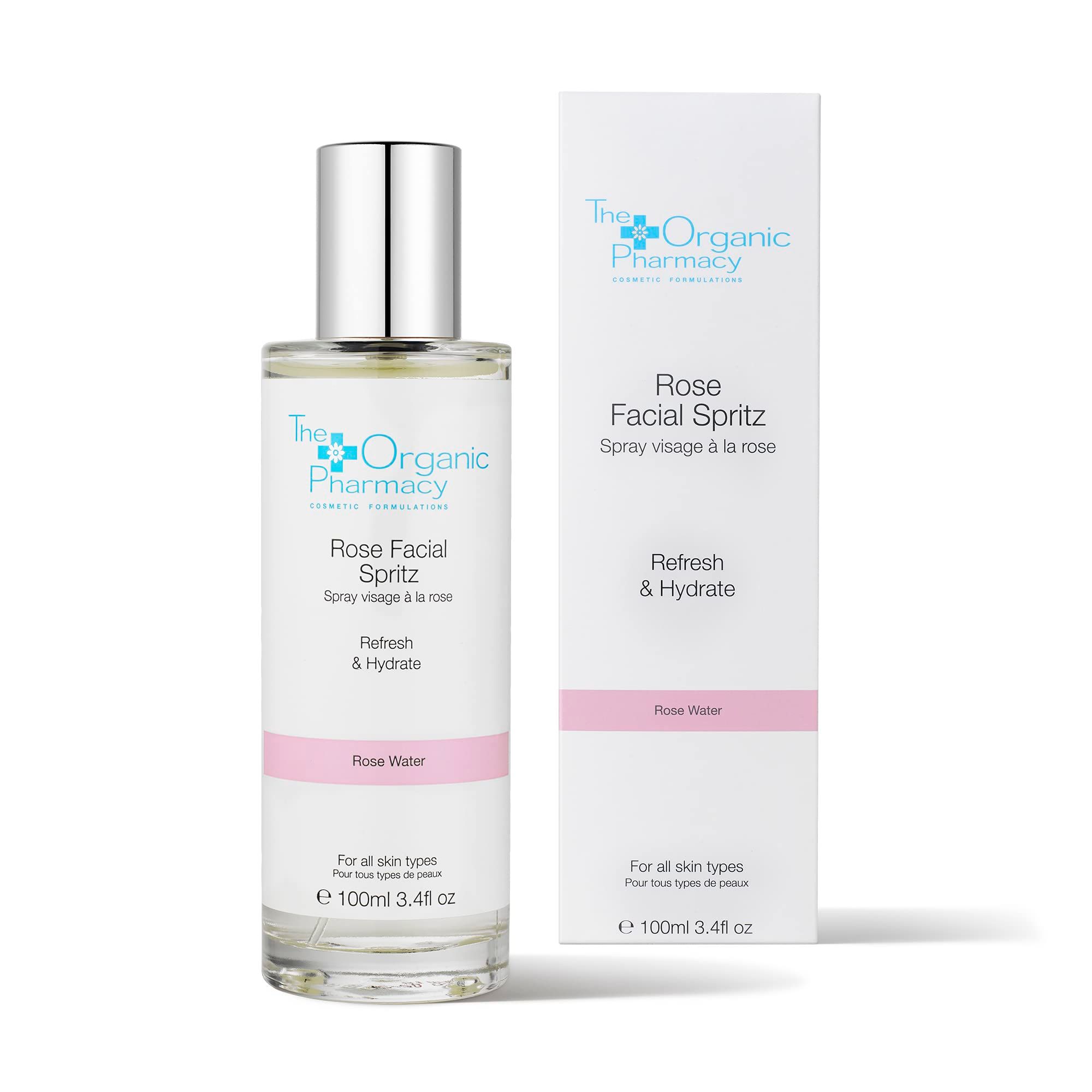 The Organic Pharmacy Cleansing Rose Facial Spritz Toner