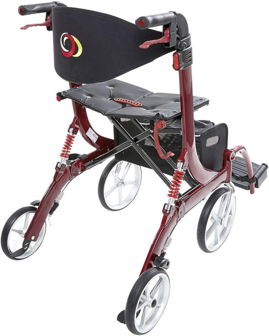 2 in 1 Rollator SPRING VARIO mit Rollstuhl Funktion | Bescomedical