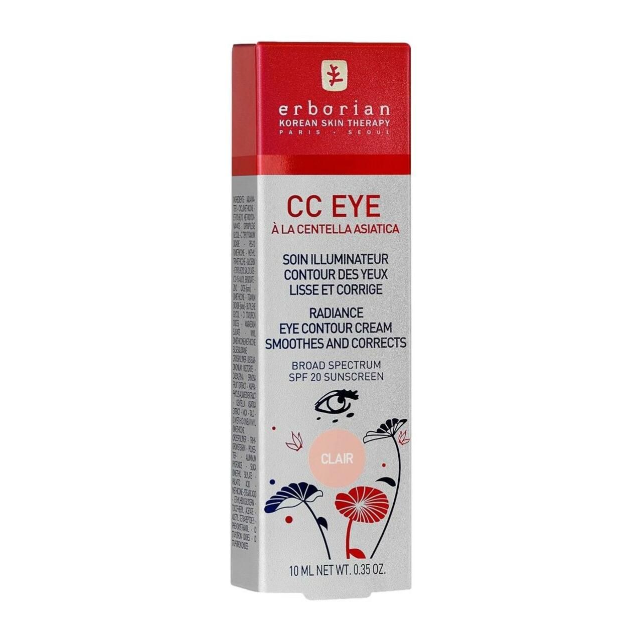 Erborian Korean Skin Therapy Paris Seoul CC Eye - clair
