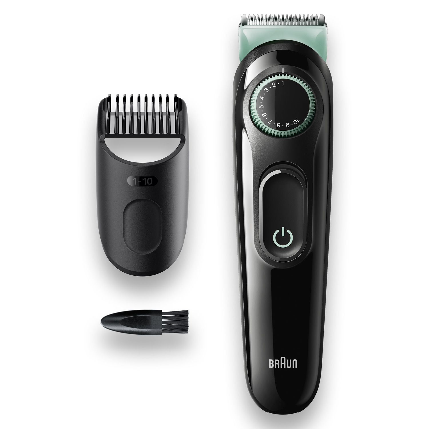 Braun - Barttrimmer "BT3321" in Schwarz und Mint
