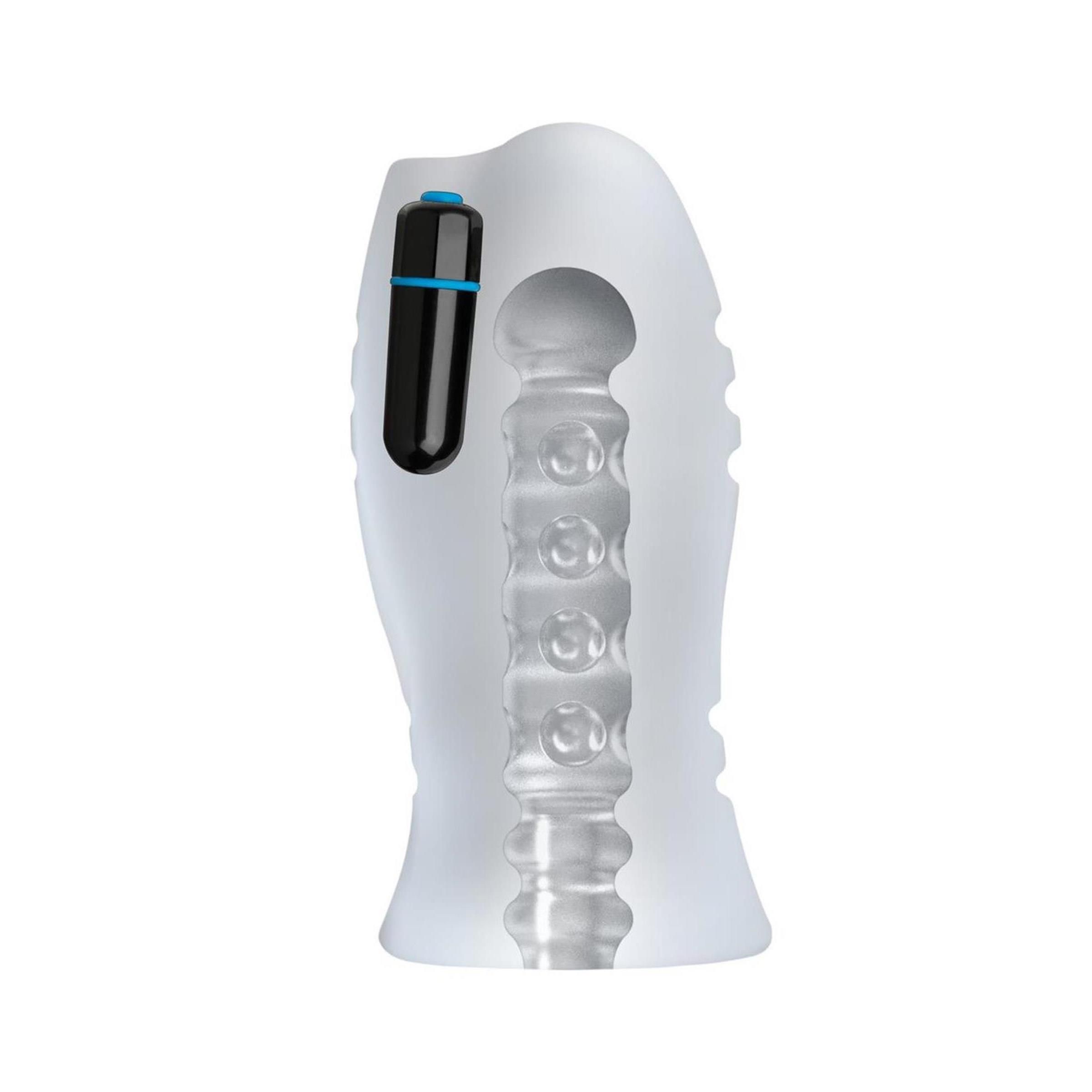Doc Johnson - Massage Beads - Vibrating ULTRASKYN Masturbator