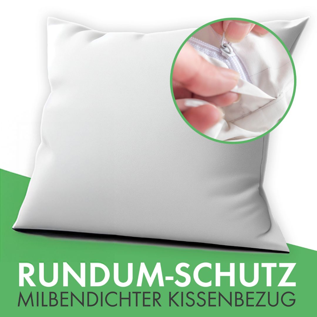 Welldora Kissen Milbenbezug Set
