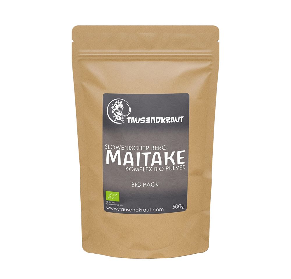 Tausendkraut Maitake Vitalpilz Komplex Pulver BIO