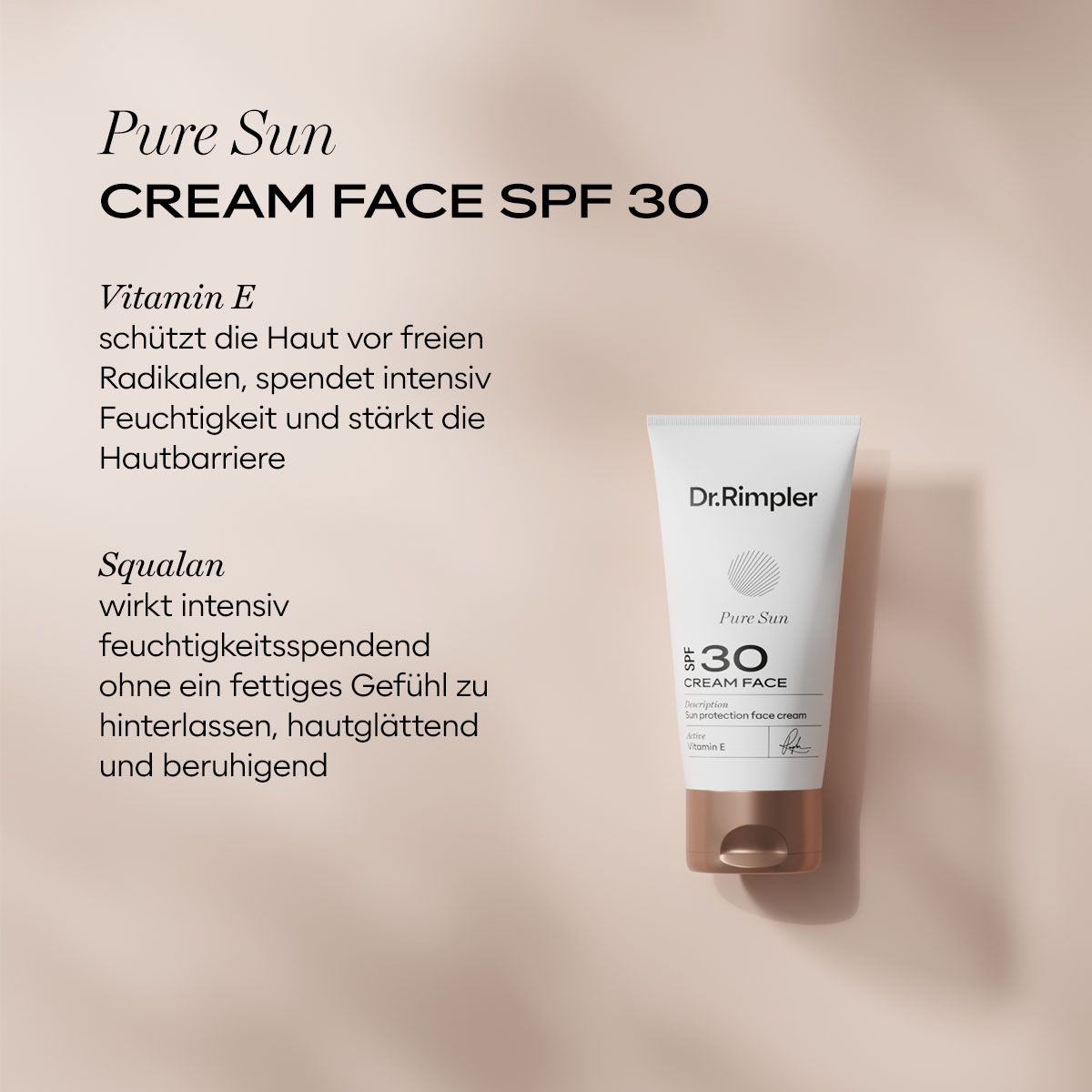 Dr. Rimpler Pure Sun CREAM FACE SPF 30