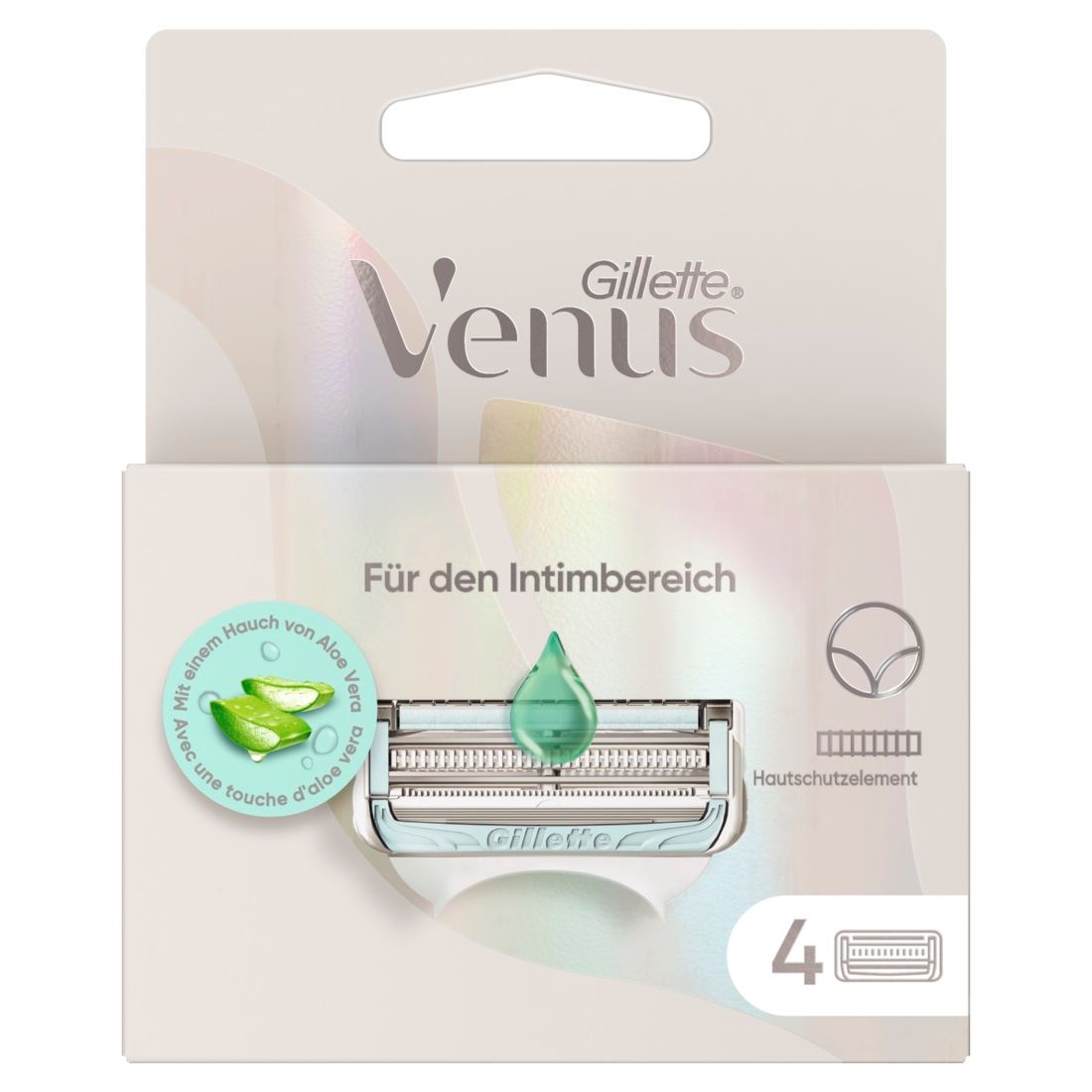 Gillette Venus für den Intimbereich Systemklingen 4er