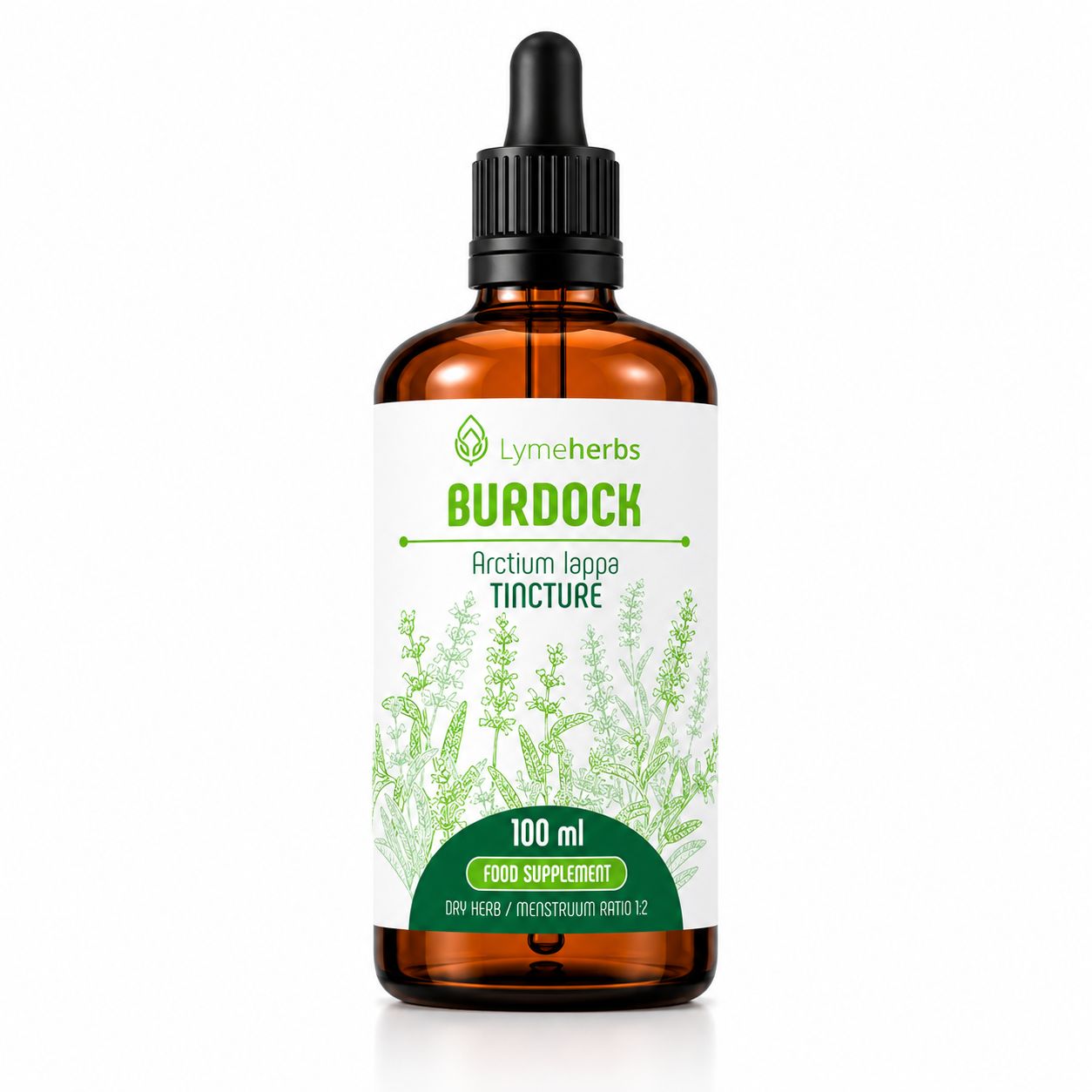Lymeherbs Tintura di radice di bardana 1:2