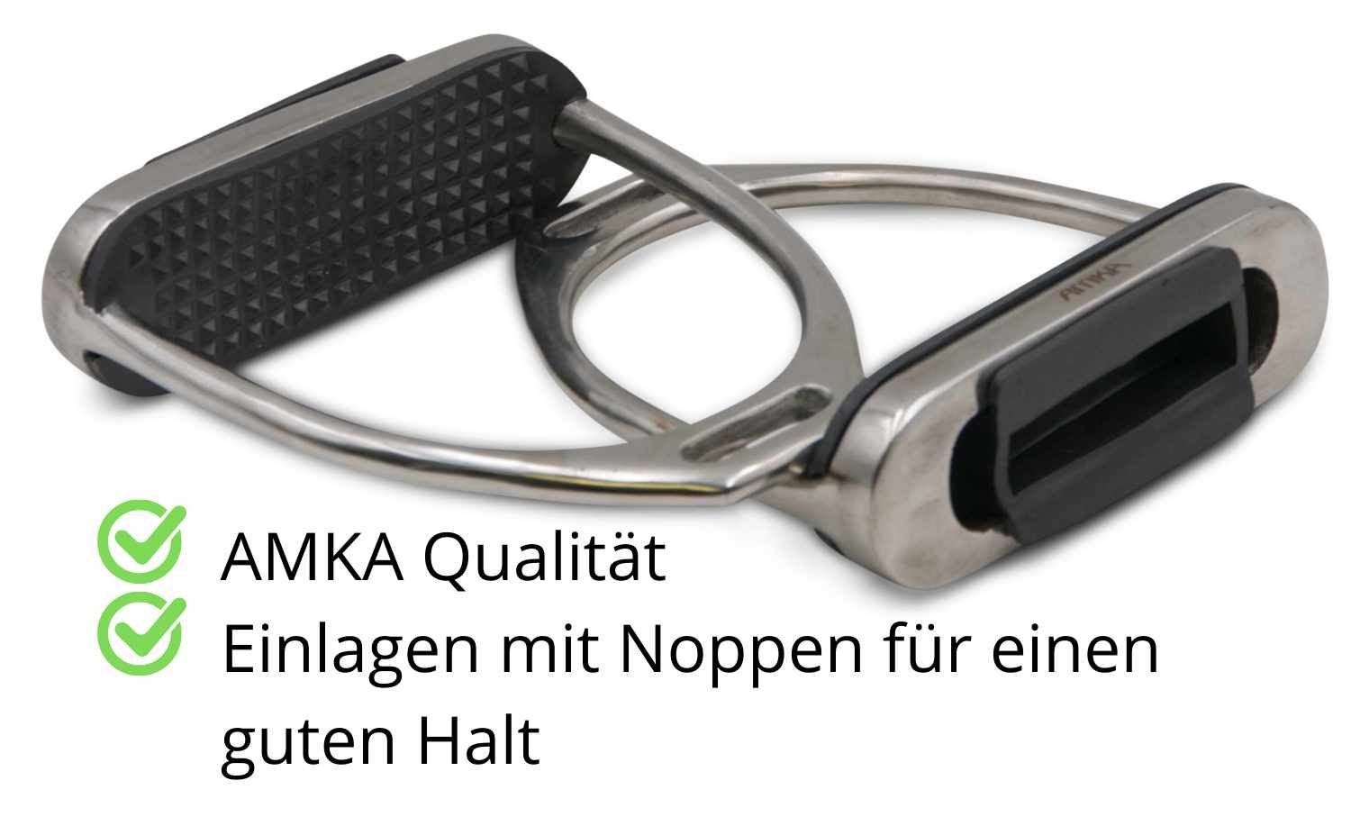 AMKA Steigbügel  Edelstahl