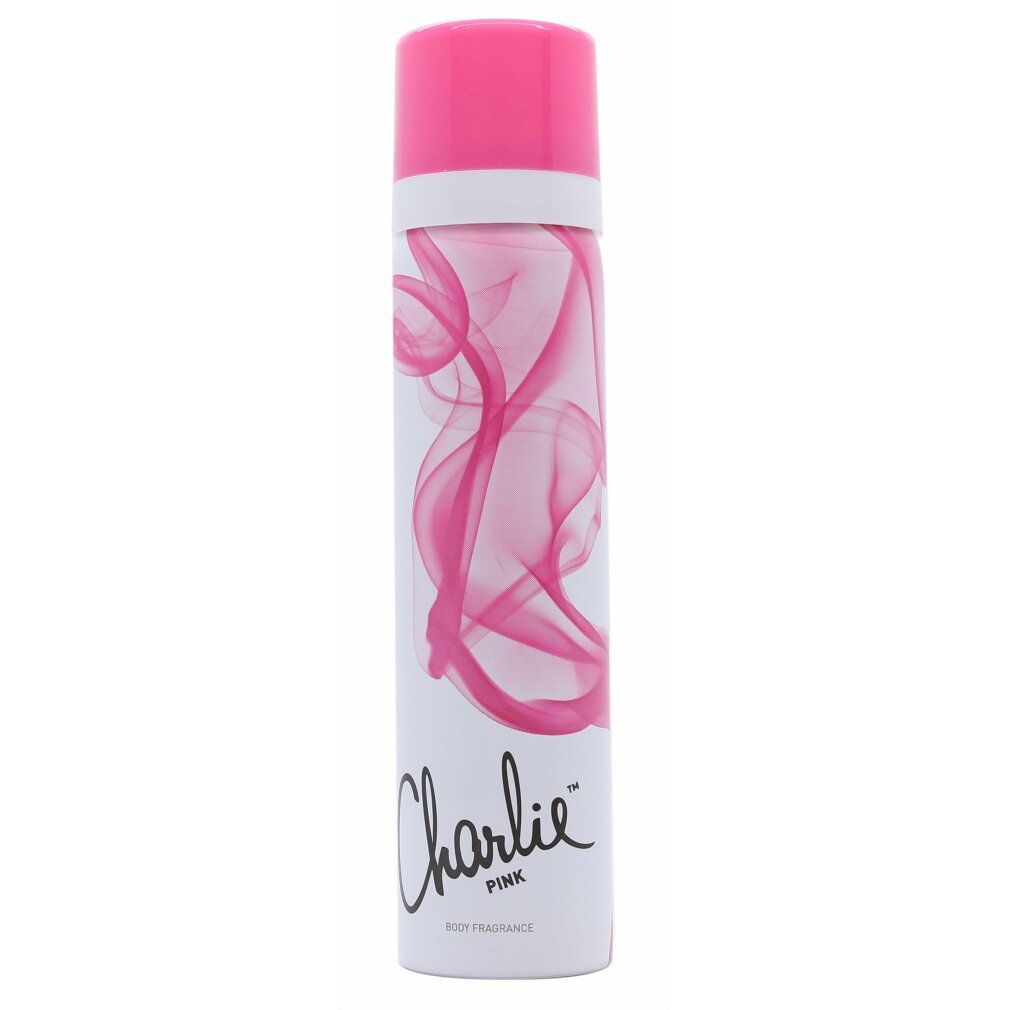 Charlie Crow Donna Rosse/Rosa Deodorante, Pink By Charlie Body Spray 75 Ml (Getto Vaporizzato, 75 Ml) - Immagine 4