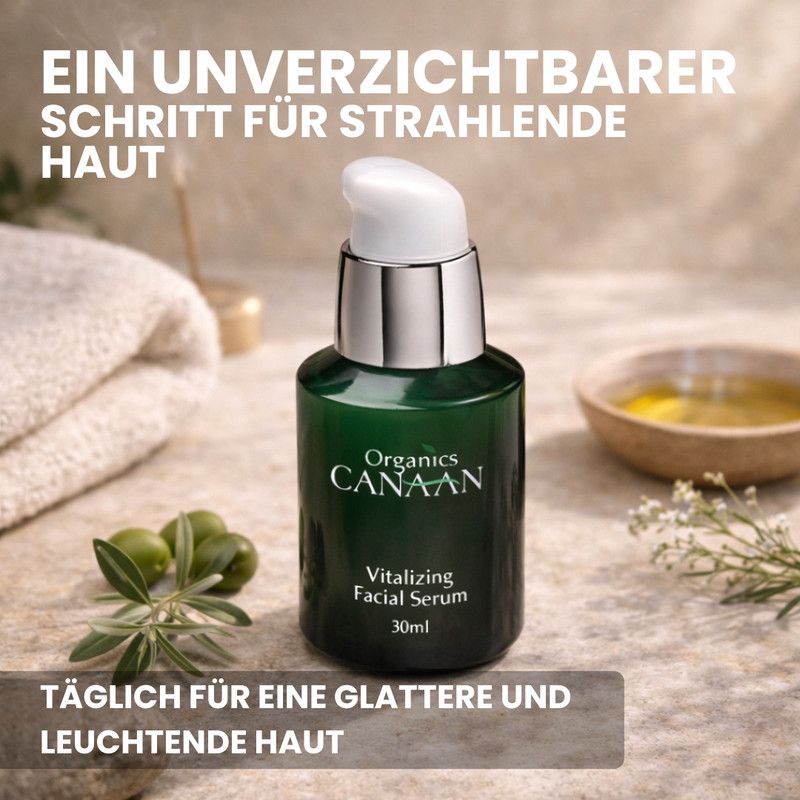 Canaan - Vitalisierendes Gesichtsserum mit Olivenöl