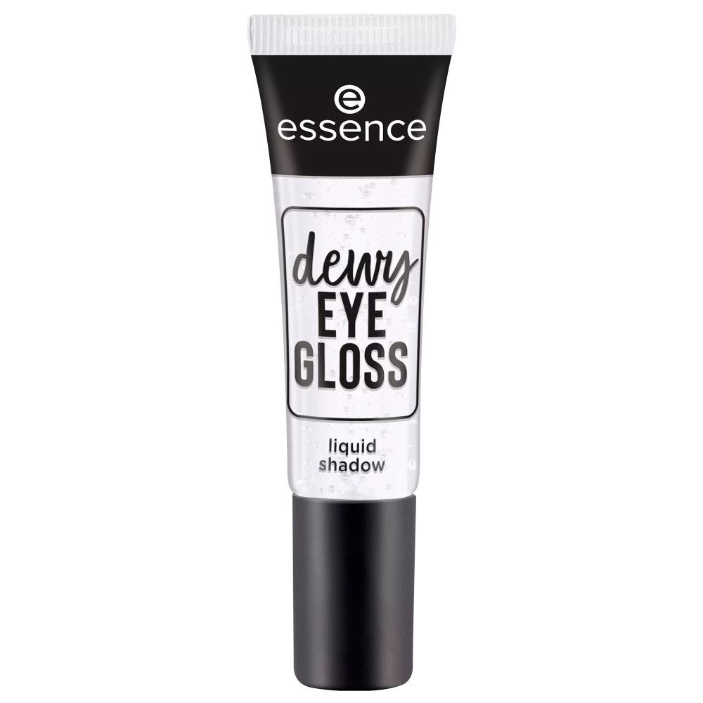 Essence - 2er Set Flüssiger Lidschatten Dewy Eye Gloss - 01 Crystal Clear/02 Galaxy Gleam