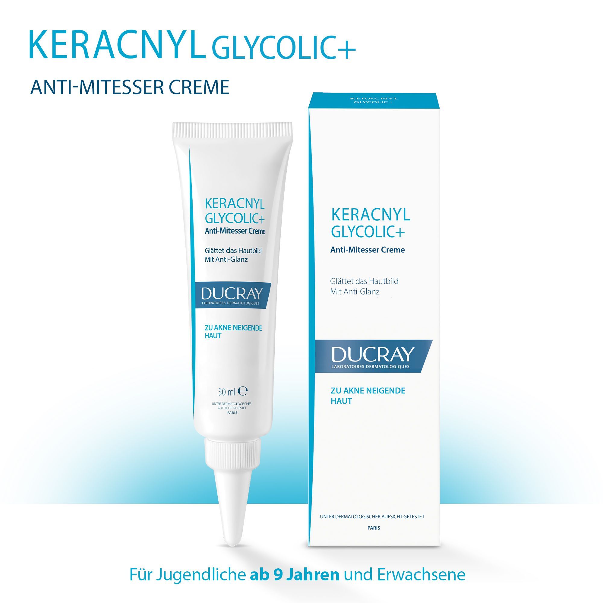 Ducray Keracnyl Glycolic+ Creme 30 ml