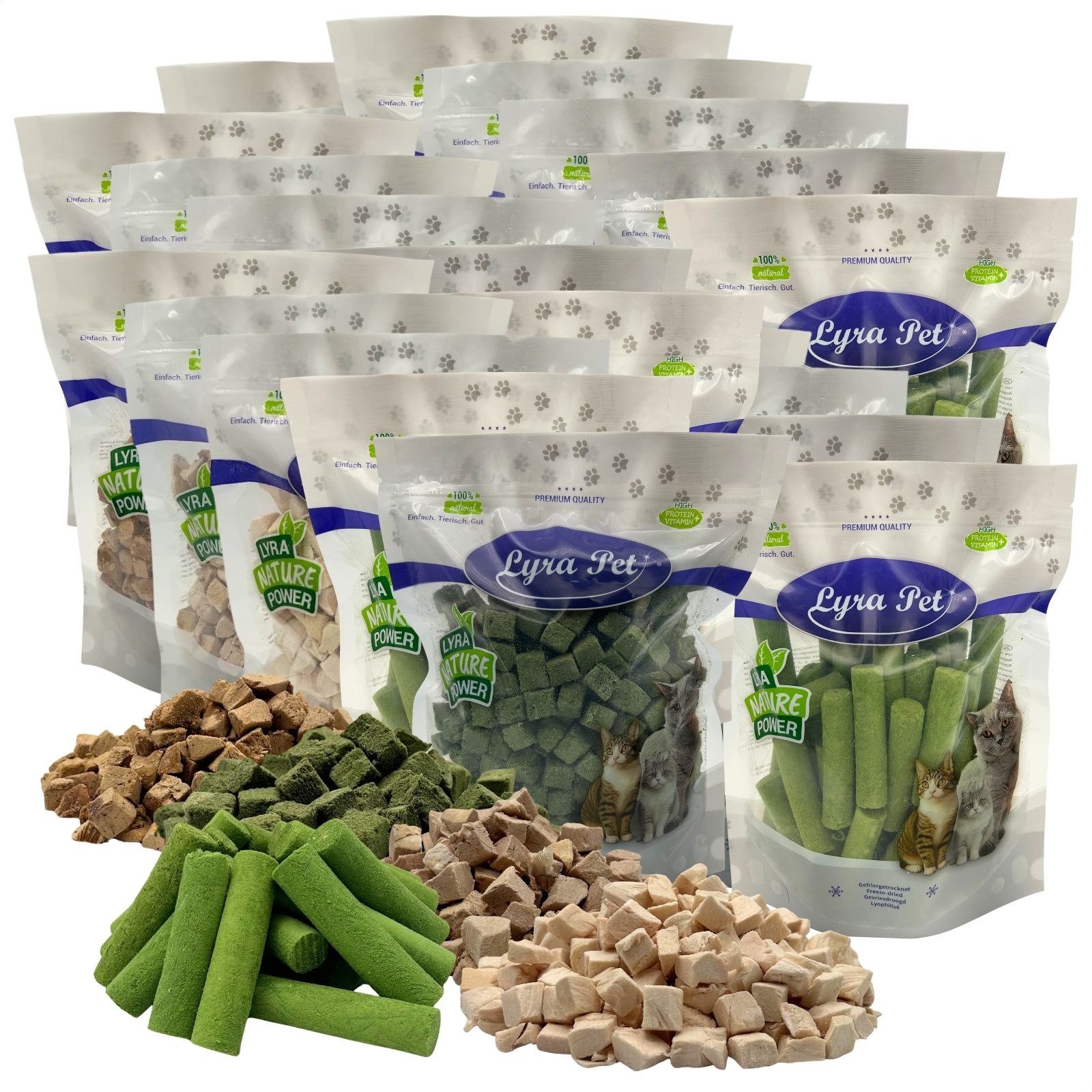 Lyra Pet® Katzensnack Mix gefriergetrocknet 5 kg Nicht relevant