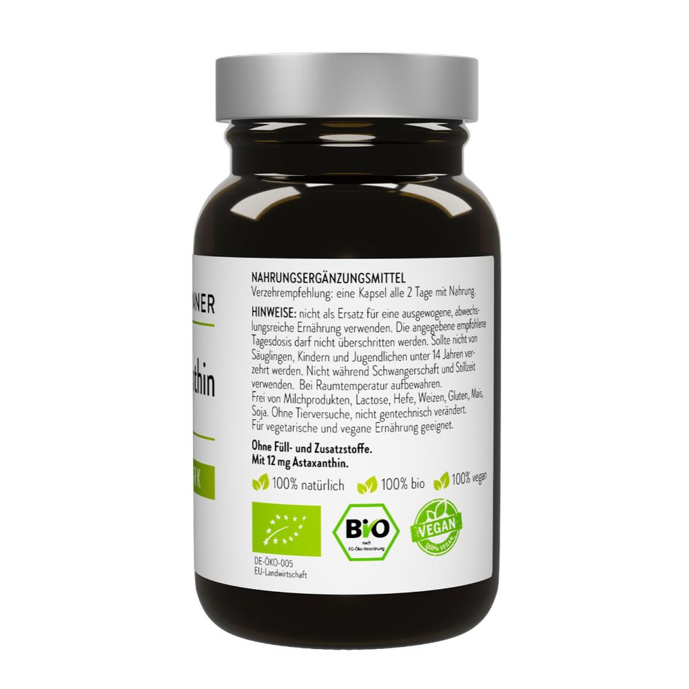 Dr. Heilbronner Bio Astaxanthin Extra Stark 12mg