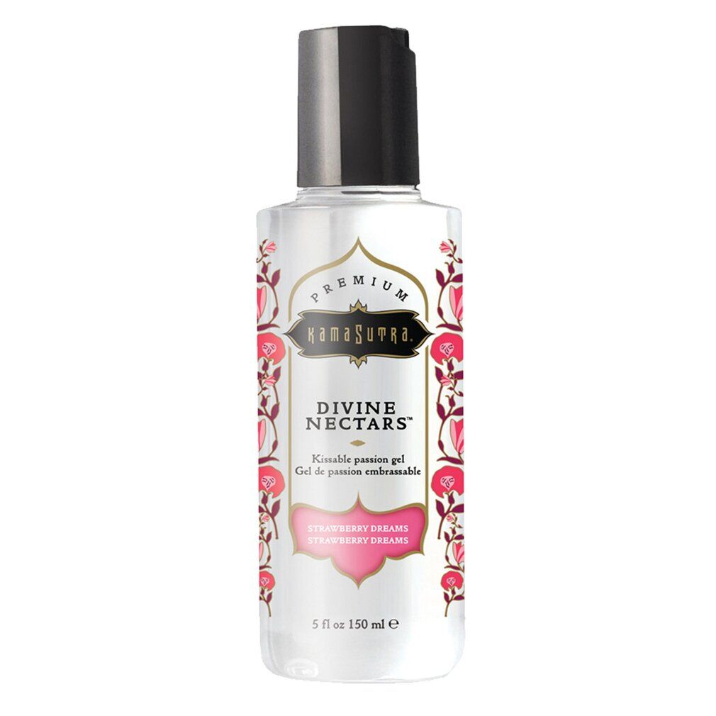 Kamasutra Divine Nectars Intimgel Erdbeer-Träume, 150ml.