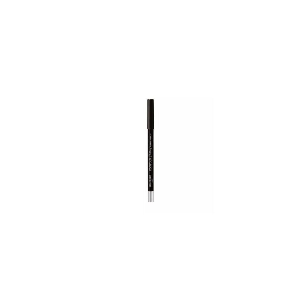 Schwarzer Eyeliner-Stift. Aufschrift: wasserfest.
