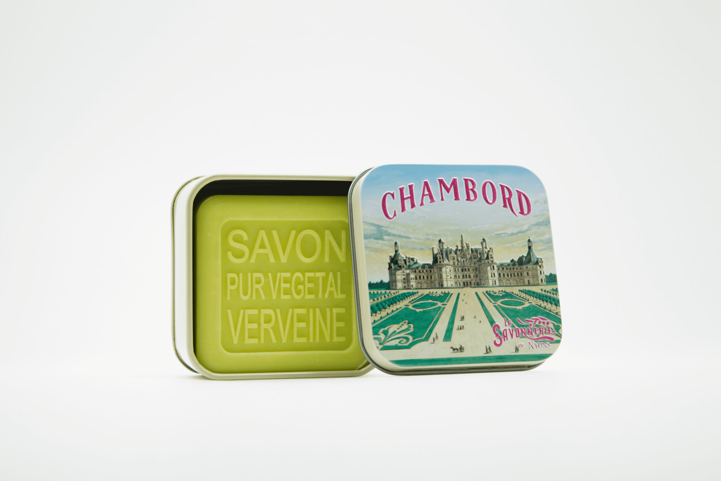 La Savonnerie de Nyons - Metallbox mit Seife - Chambord