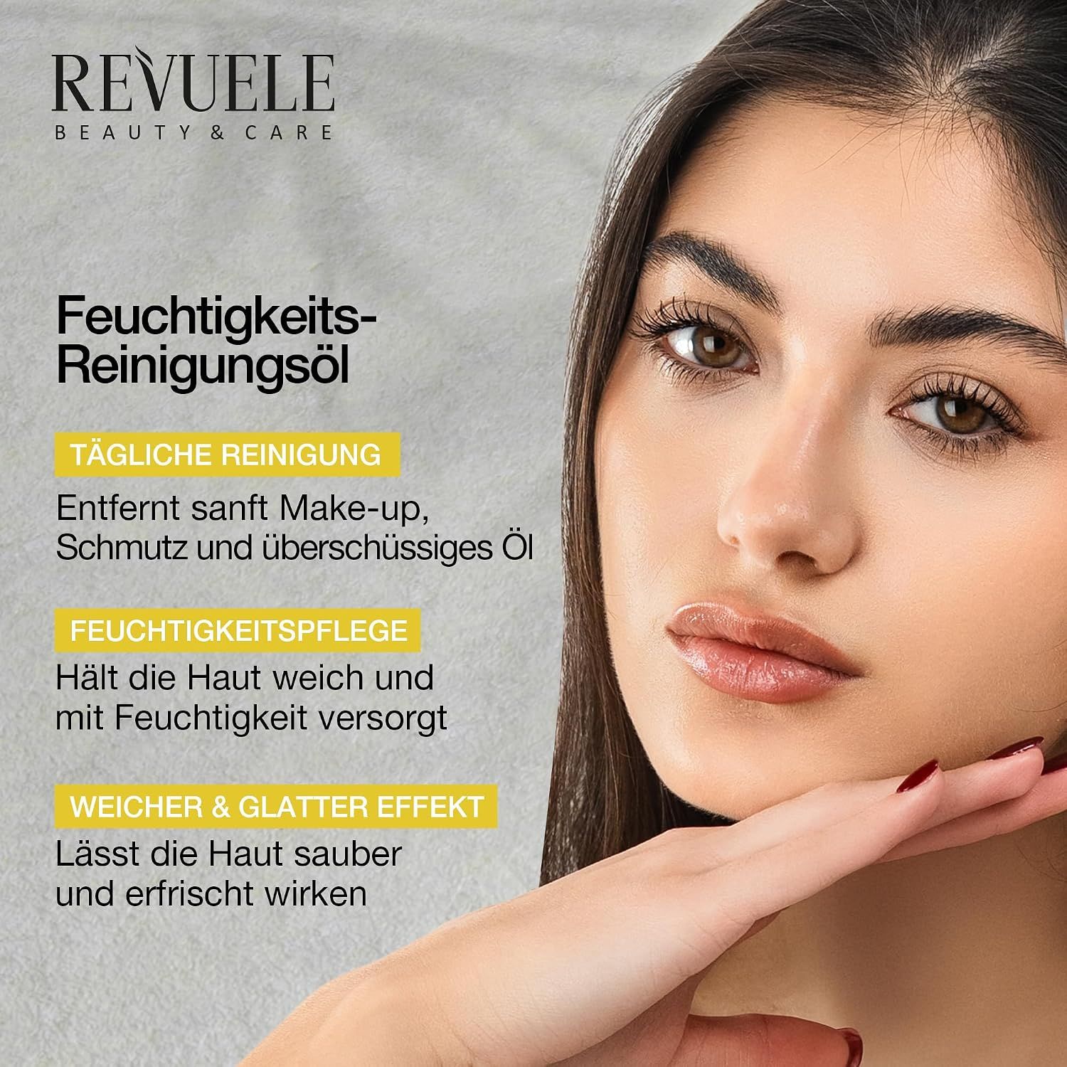 Feuchtigkeitsspendendes Reinigungsöl