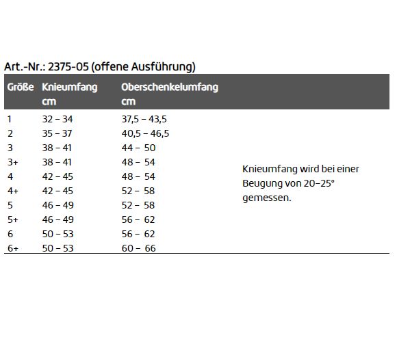 THUASNE Genu Ligaflex Knieorthese Grau mit Gelenkschienen und Extensionsbegrenzung