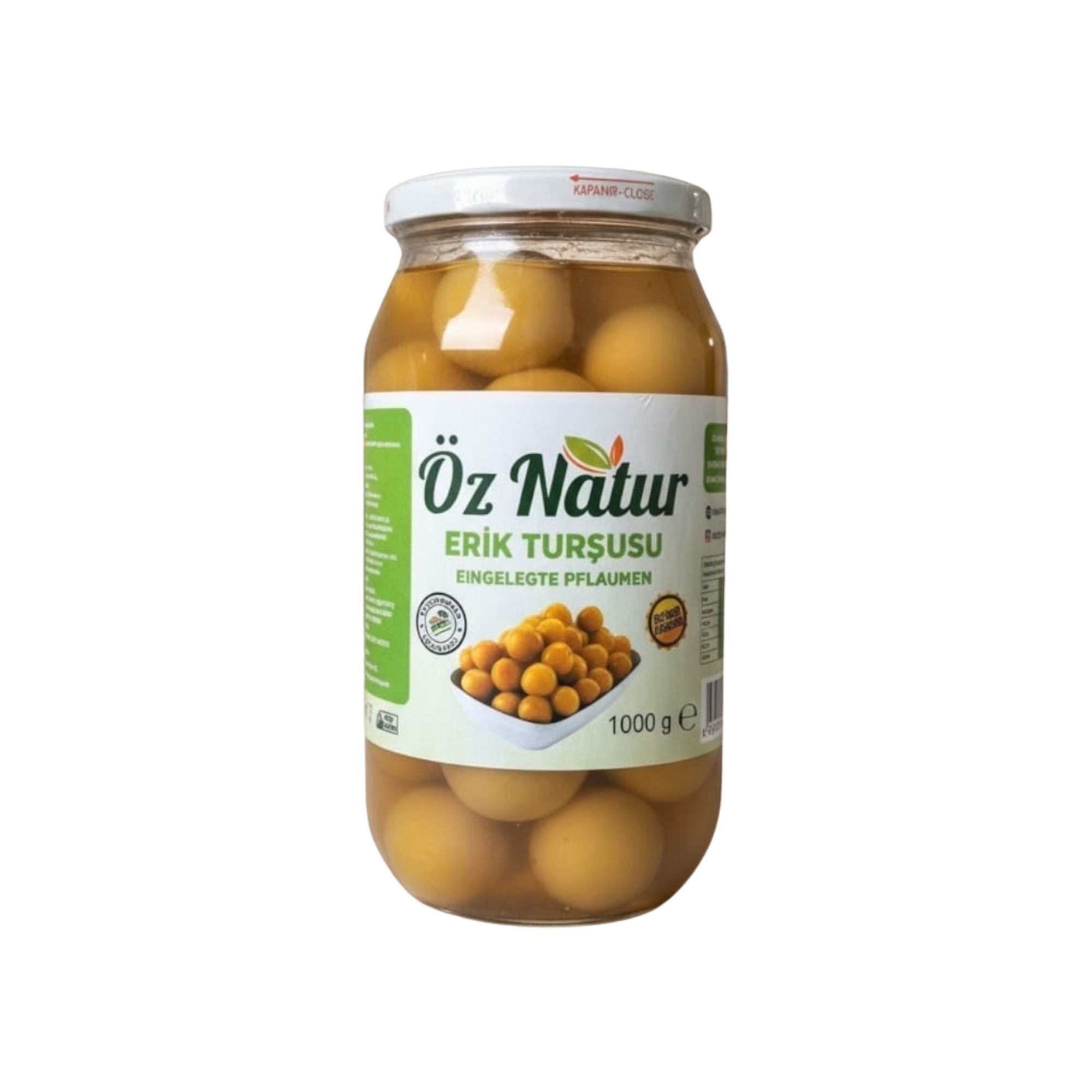 Öz Natur | Eingelegte Pflaumen 1 kg