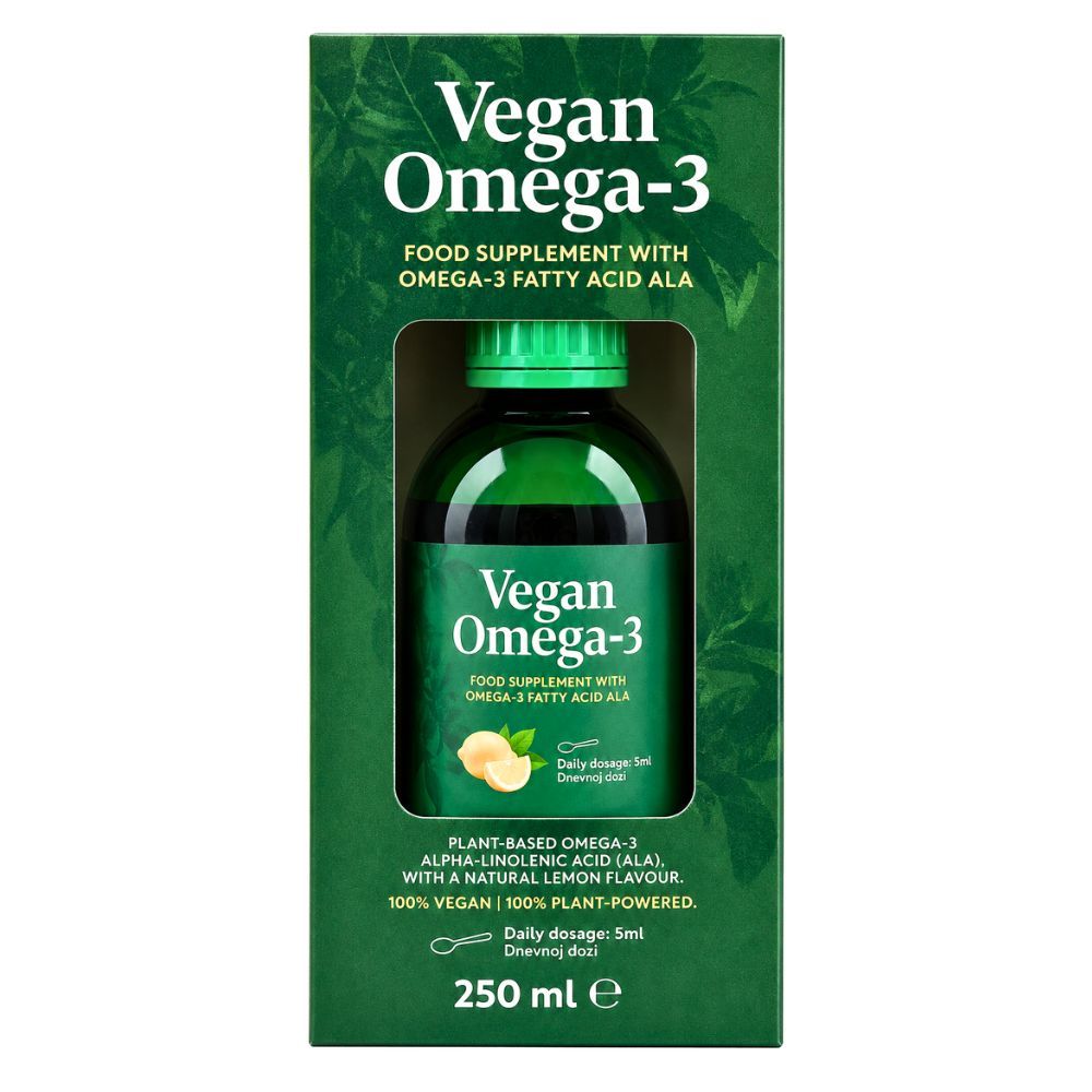 Jonelia Vegan Omega-3 Öl – Pflanzliches mit natürlichem Zitronengeschmack 250 ml