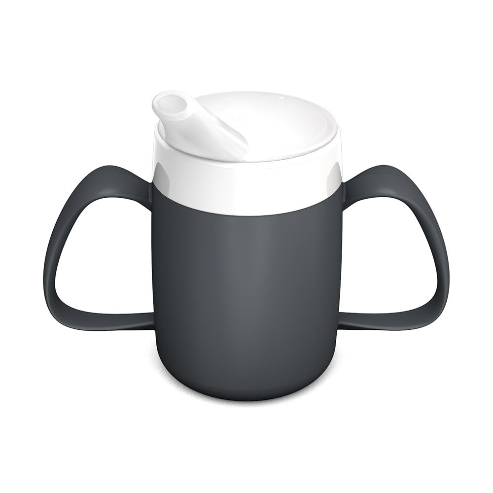 Ornamin 2-Henkel-Becher mit Trink-Trick Schnabelaufsatz großer Öffnung 1 St