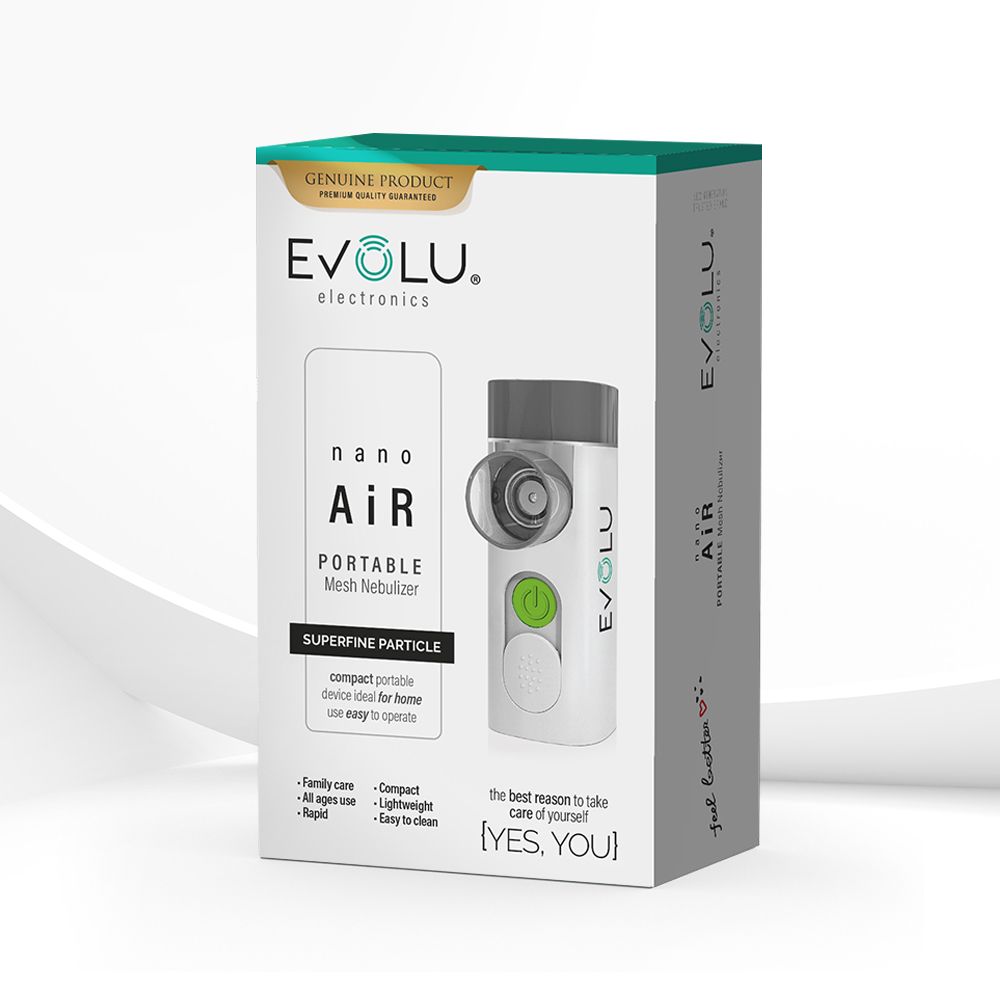 EVOLU NANO AIR tragbarer Mesh-Vernebler-Inhalator