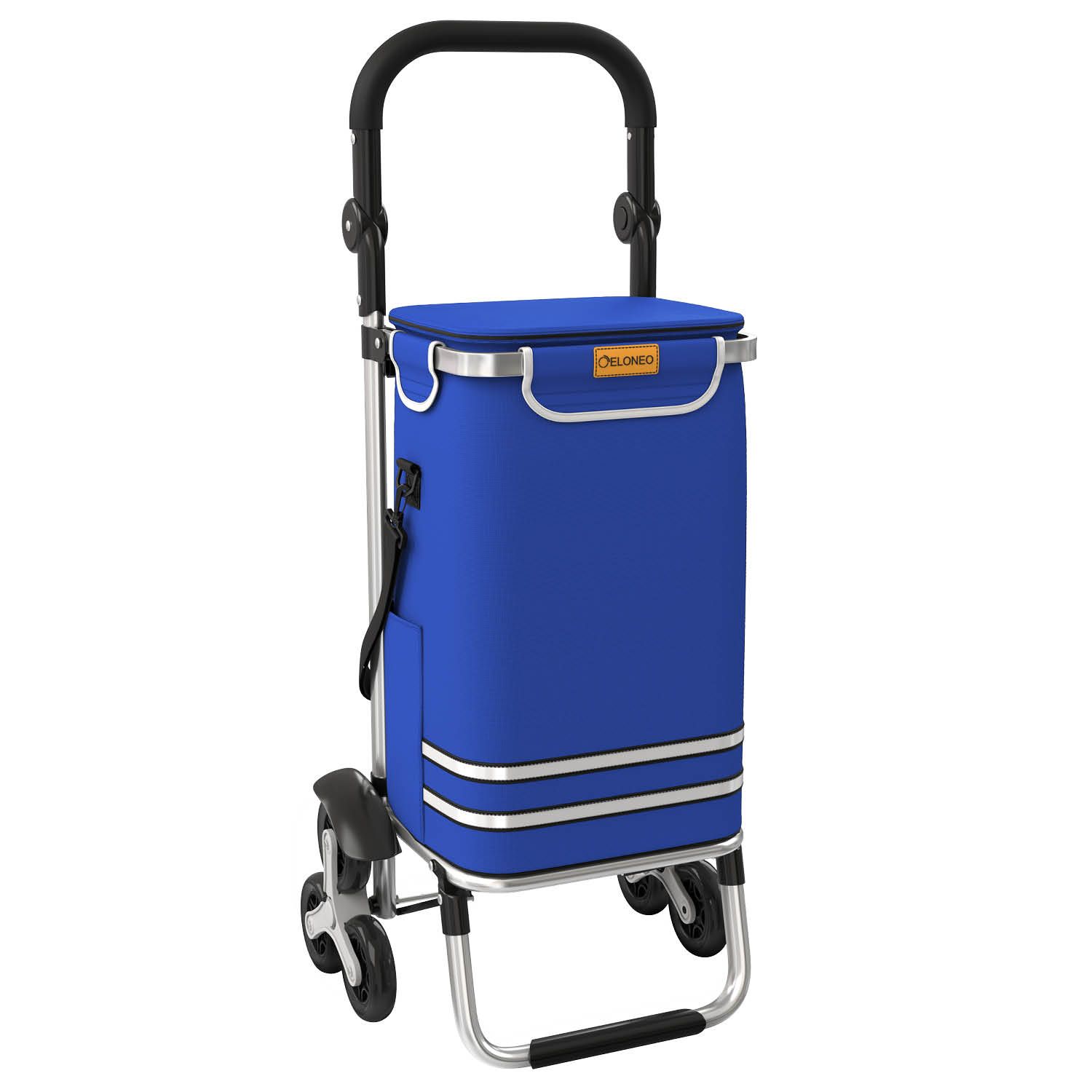 Eloneo Einkaufstrolley Treppensteiger mit Kühlfach 1 St