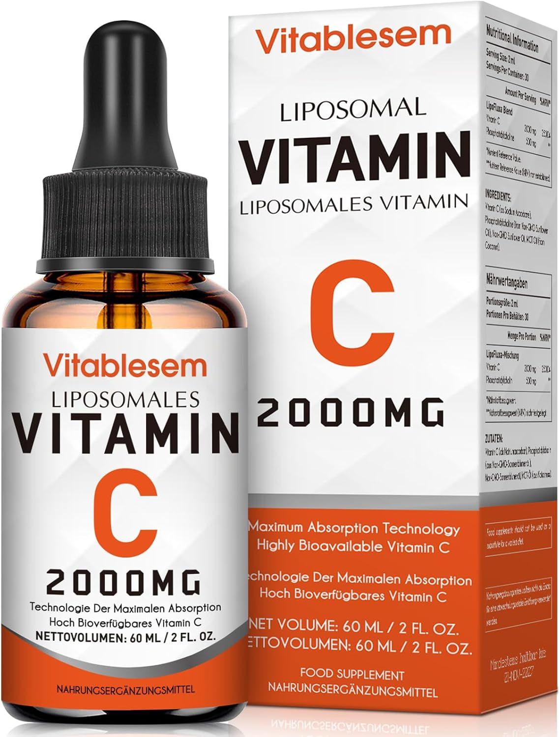 Vitablesem Vitamina C Liposomiale Liquida