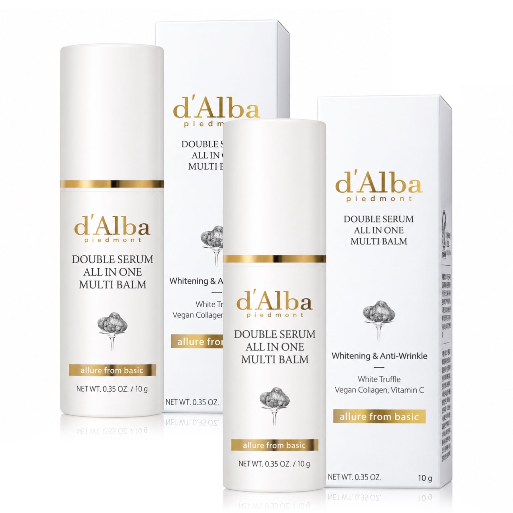 d'Alba Balsamo Viso Siero Antirughe Vitamina C Collagene Tartufo Bianco