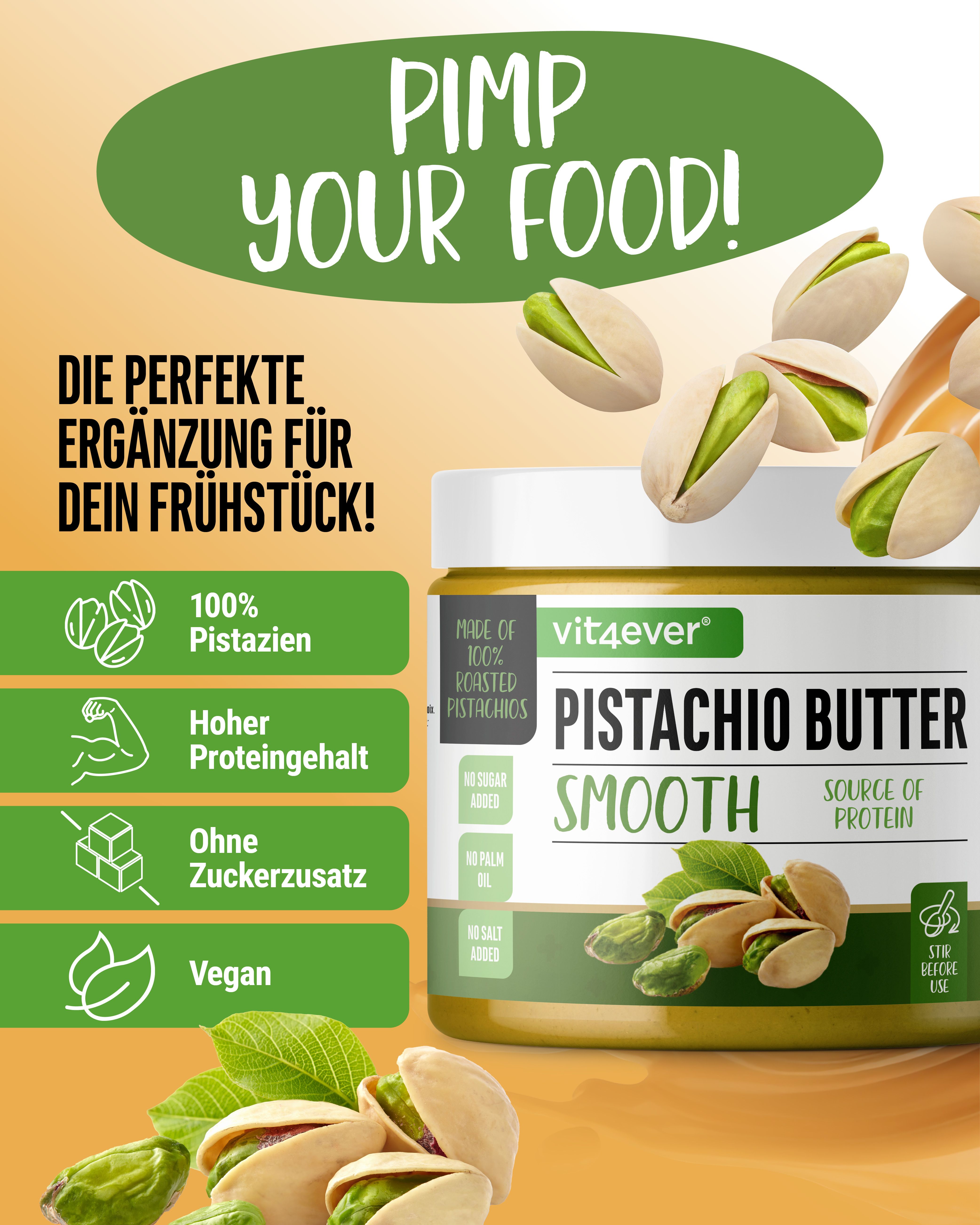 vit4ever Pistazien - Creme - Pistazie