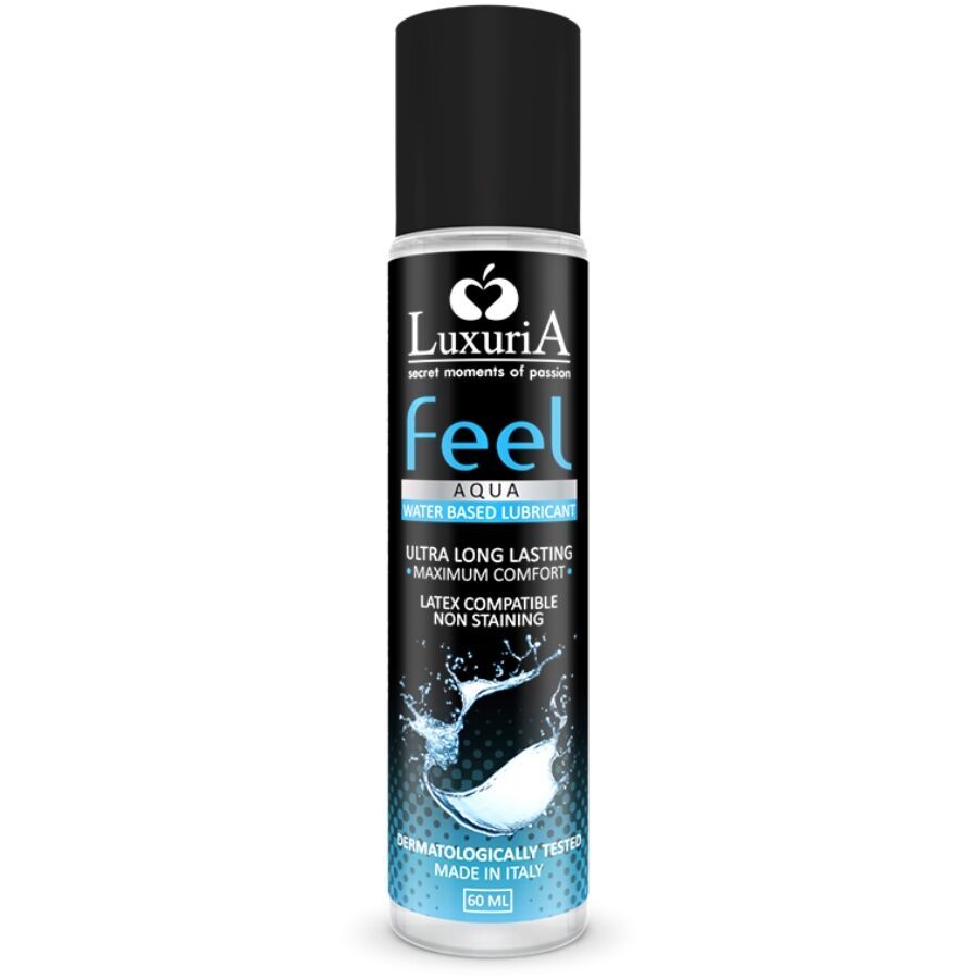 Gleitgel auf Wasserbasis "Feel" | Kondomkompatibel, dermatologisch getestet | Luxuria