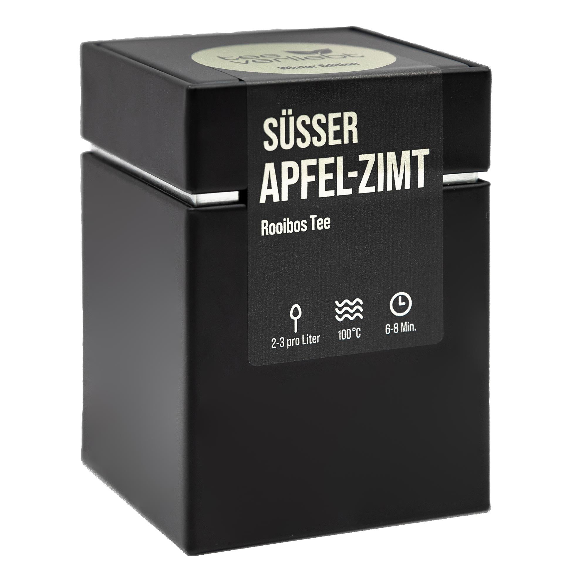 teeverliebt - Süßer Apfel-Zimt Geschenkdose | Winter Edition