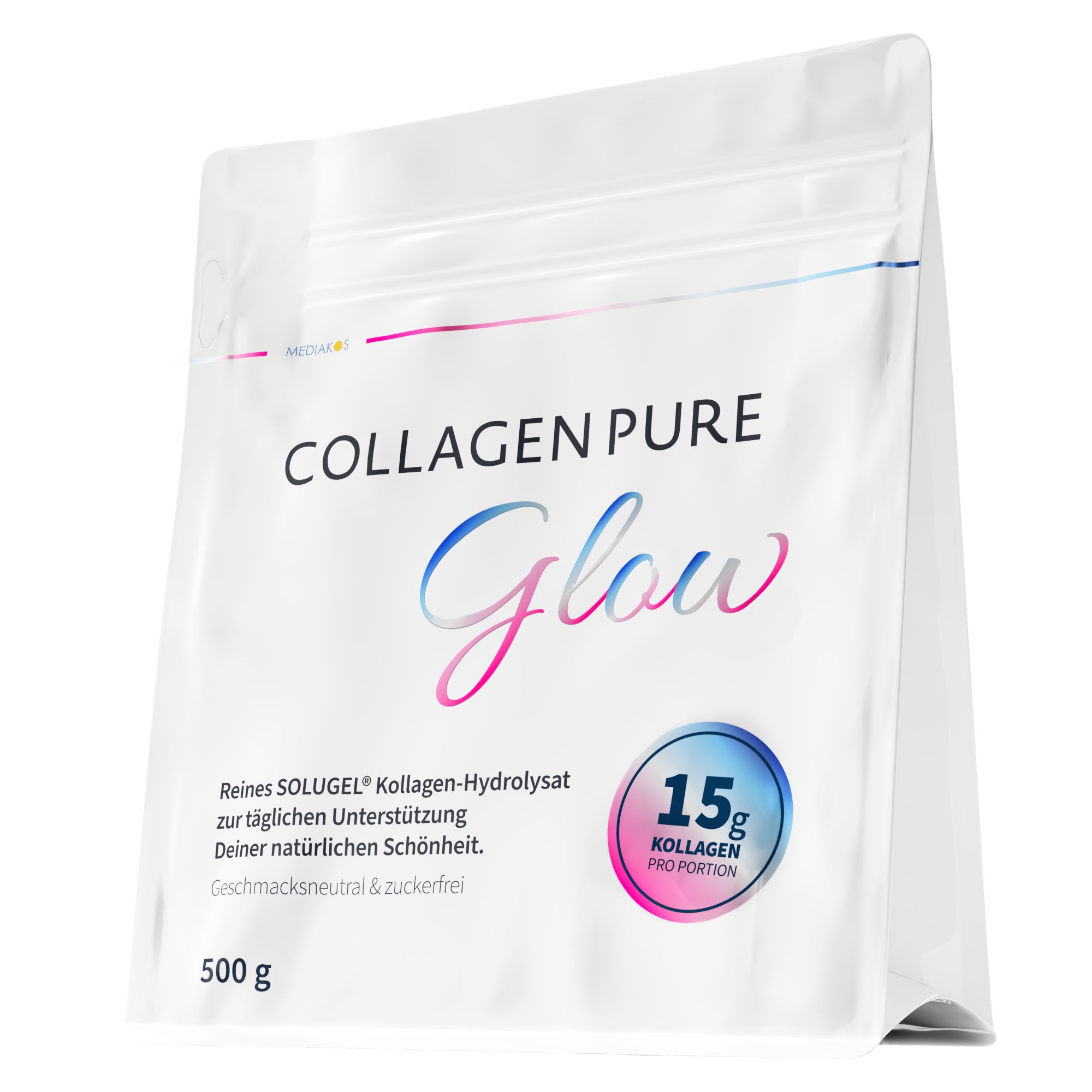 COLLAGEN PURE Glow – 100% reines Kollagen Pulver