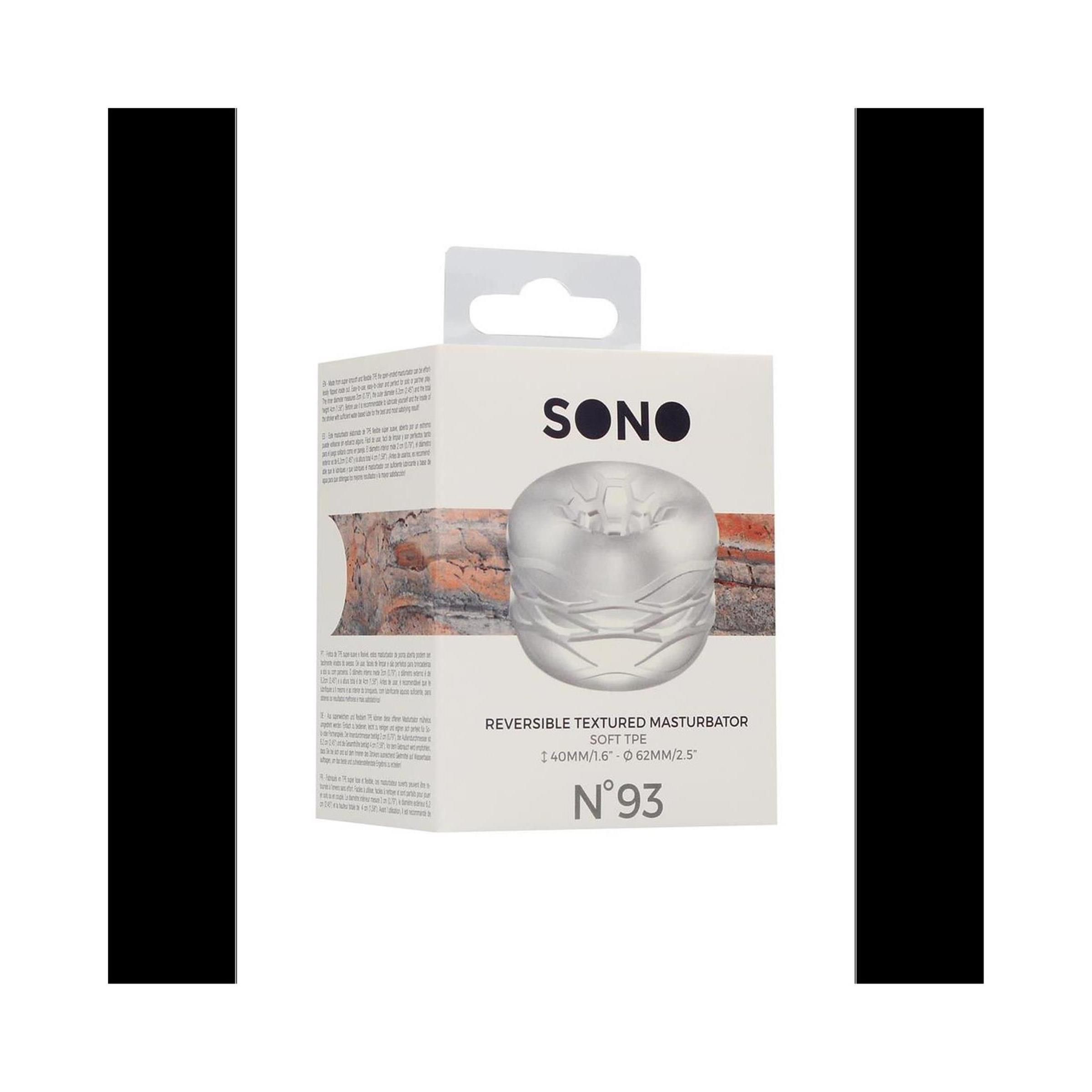 Sono by Shots - No.93 - Two Sides Usable Masturbator and Bumper