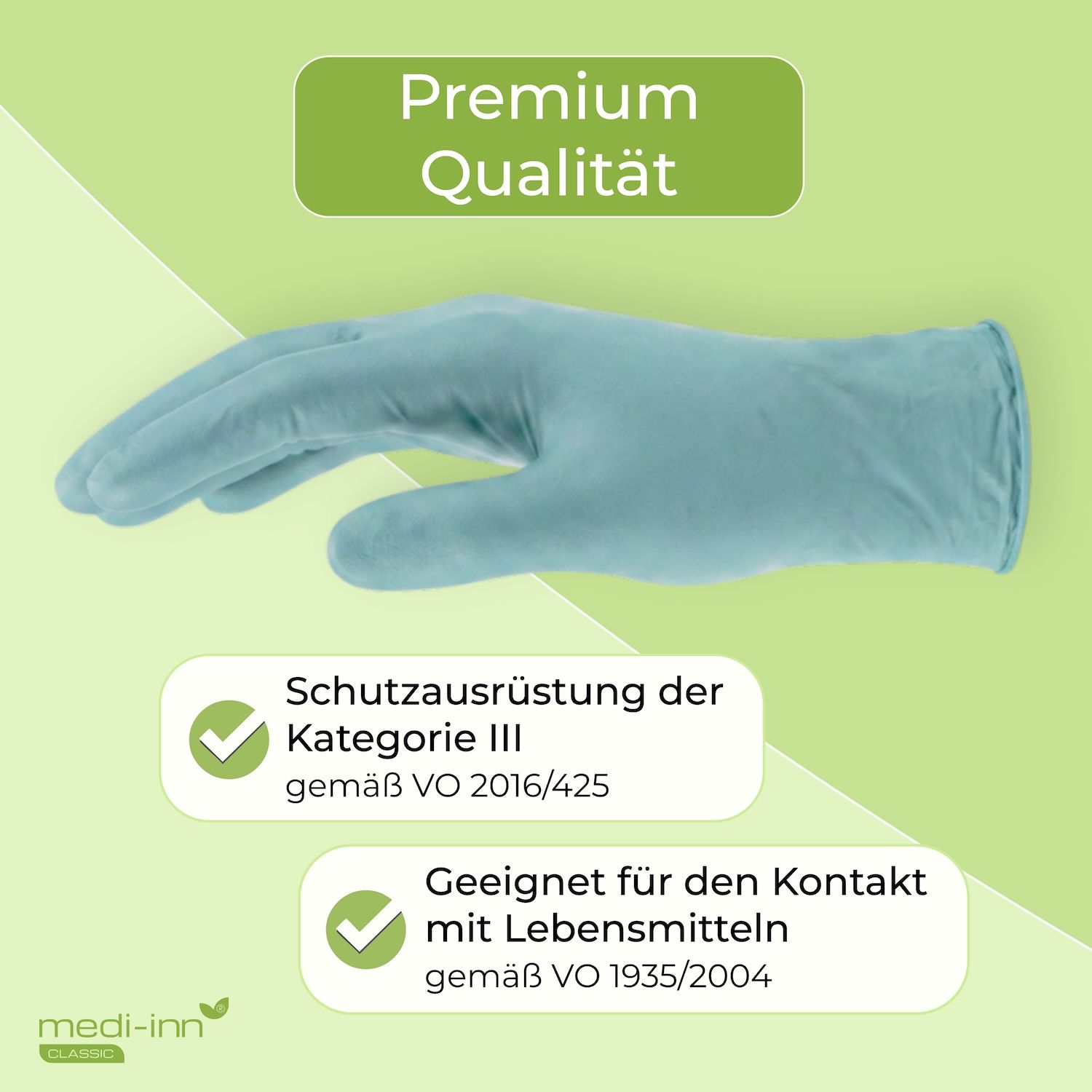 Medi-Inn Nitril Mint Plus Einmalhandschuhe