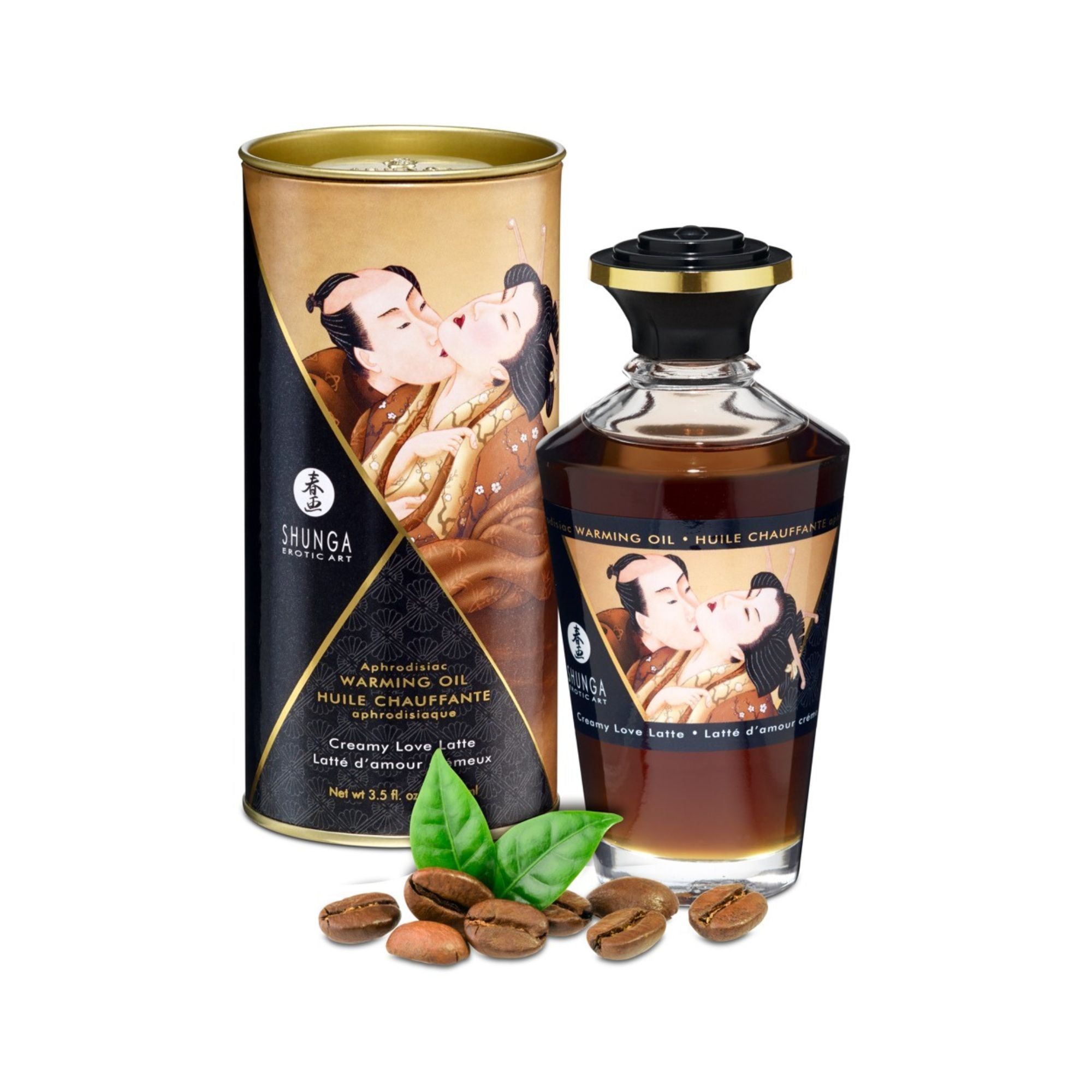 Shunga - Massageöl mit Aroma Midnight Sorbet