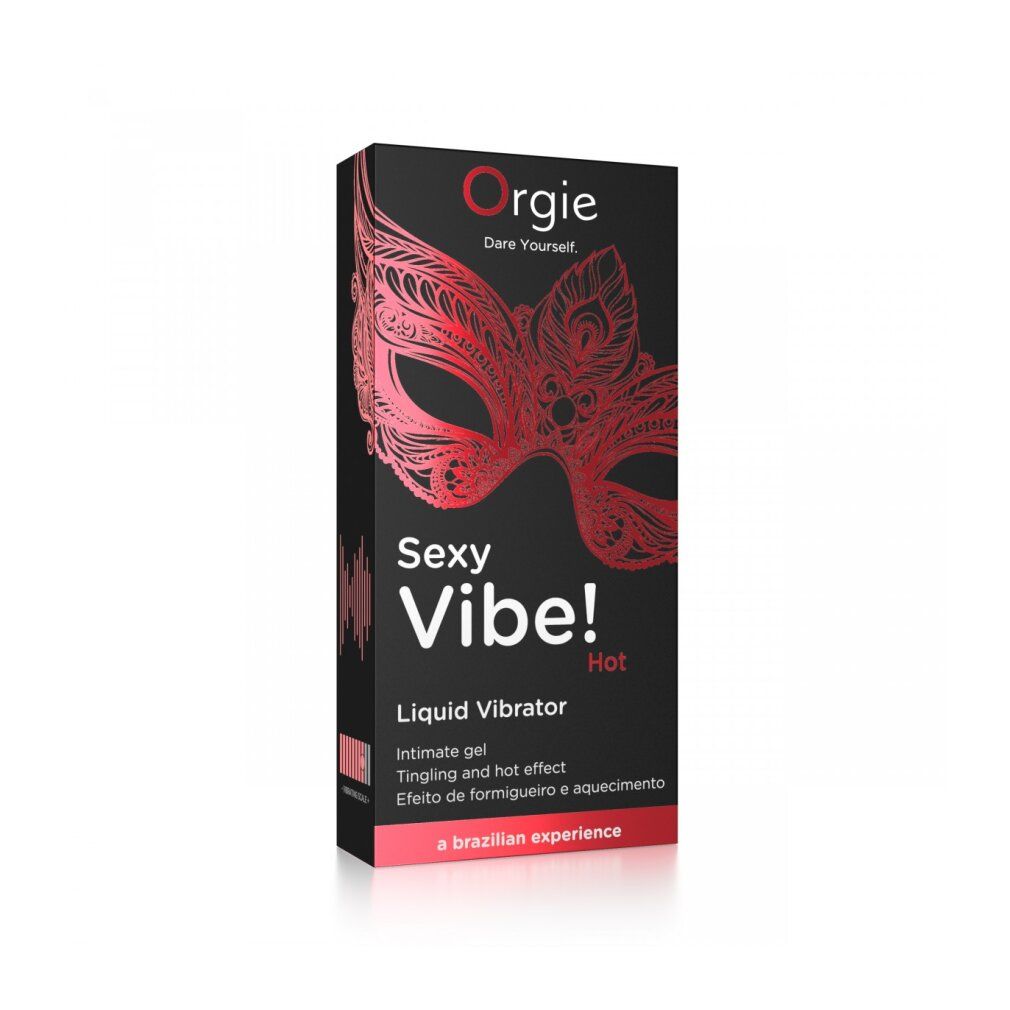 Stimulationsgel „Sexy Vibe!“ mit Wämeeffekt | Mit leckerem Aroma | Orgie