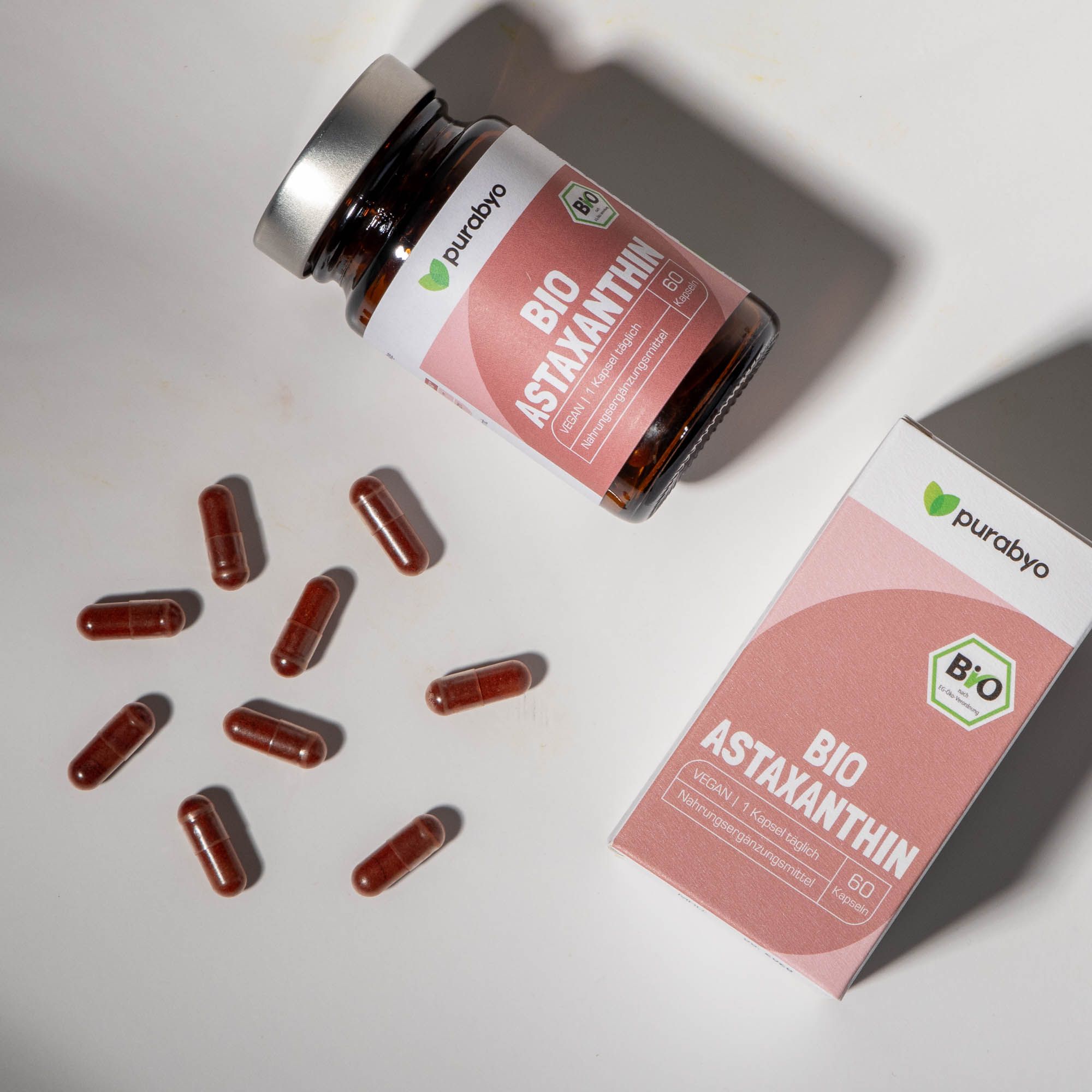 Purabyo Bio Astaxanthin Kapseln