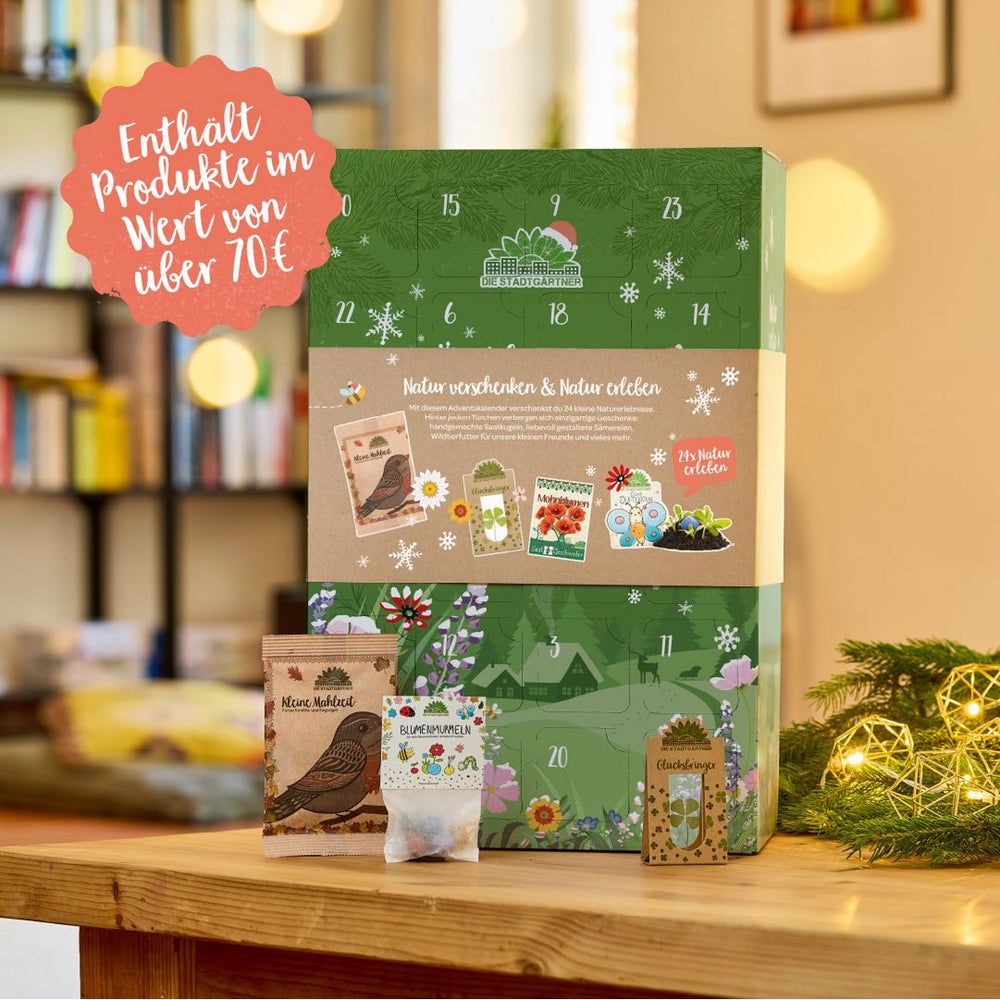 Die Stadtgärtner Adventskalender 2024 "Naturerlebnis"