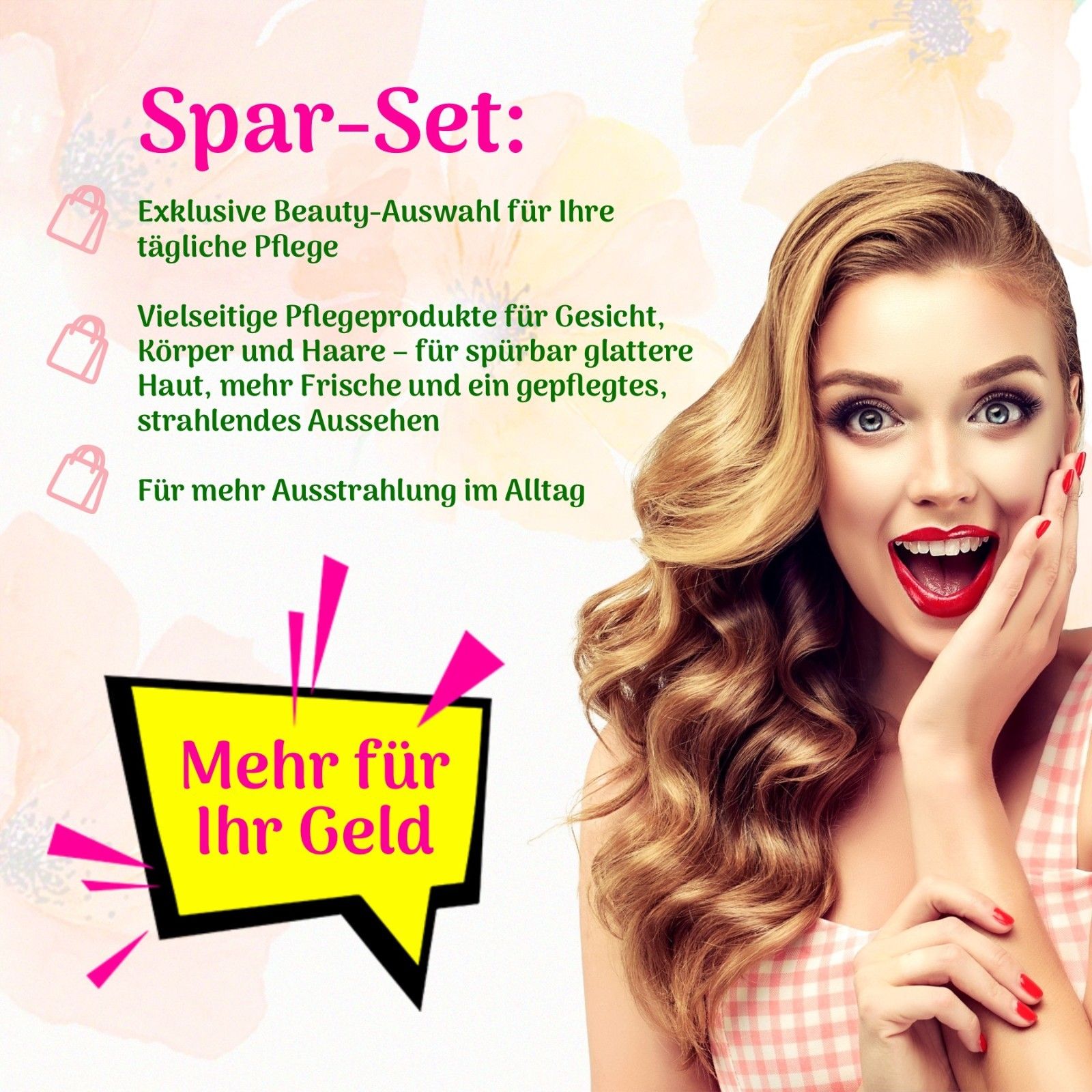 P-Beauty Pflege-Geschenkbox Damen Beauty Hautpflege