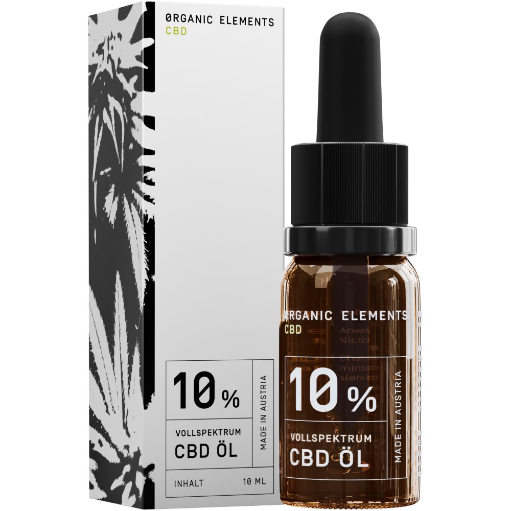 ORGANIC ELEMENTS Vollspektrum CBD Öl 10%