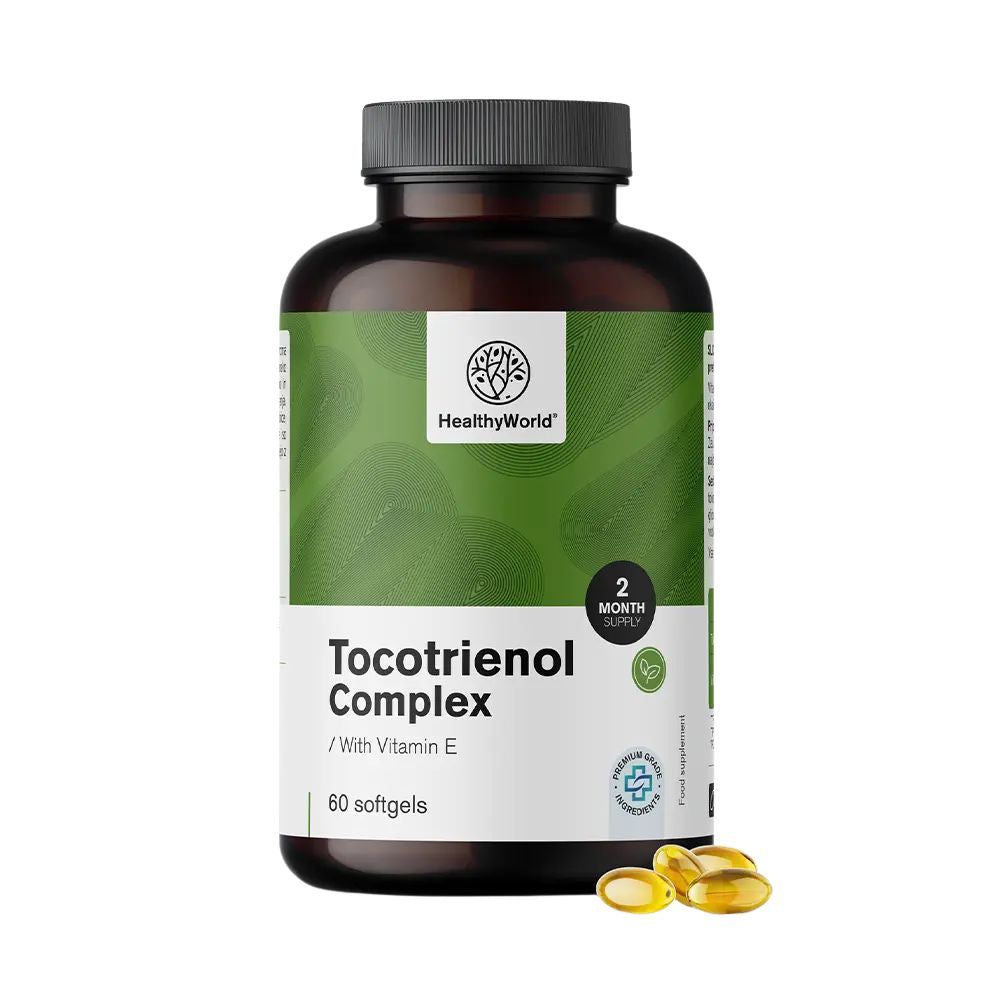 HealthyWorld Tocotrienol-Komplex mit Vitamin E 60 St Weichkapseln