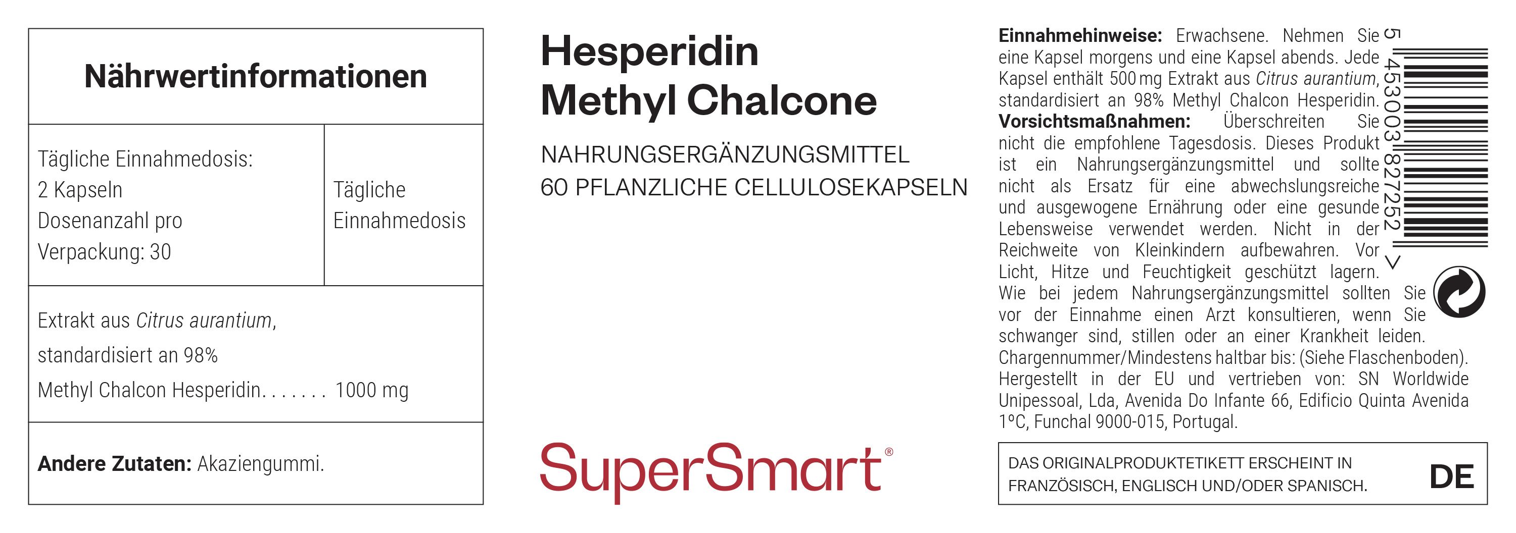 Hesperidin-Methyl-Chalkon - SuperSmart