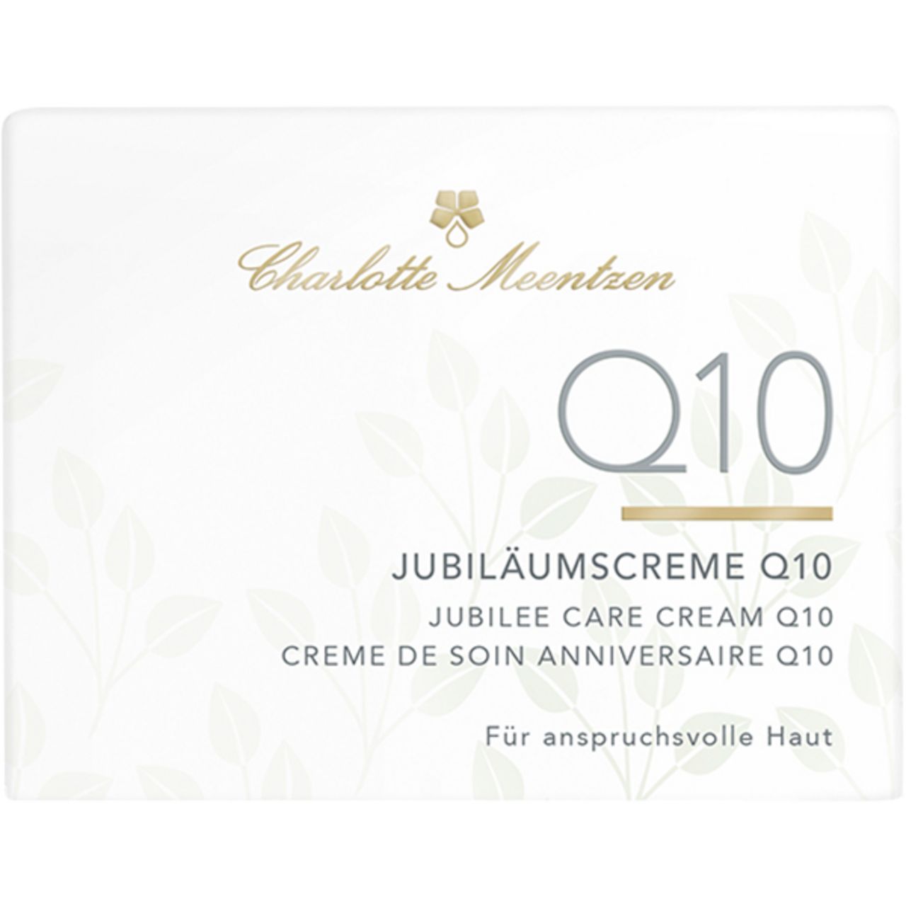 Charlotte Meentzen, Jubiläumscreme Q 10