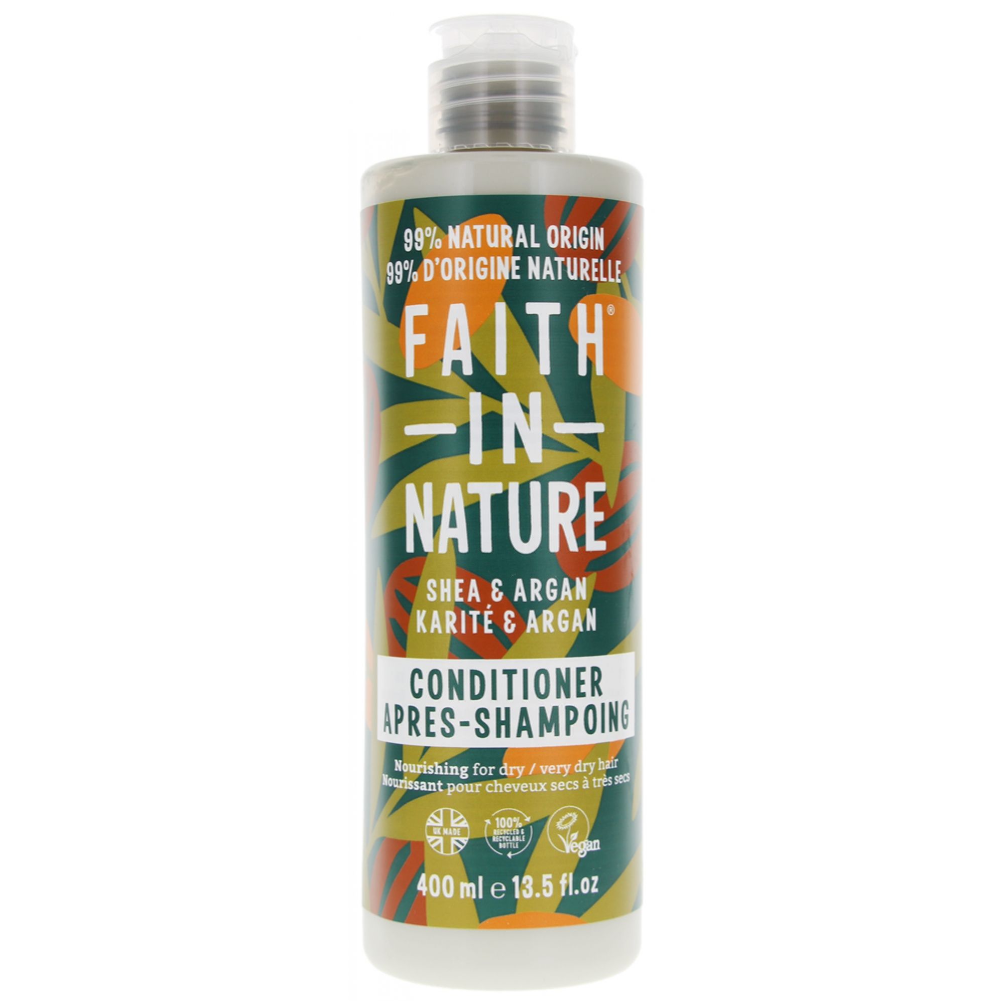 Faith In Nature Shea & Argan Haarspülung Für Normales bis Trockenes Haar 20,5x6x6 cm